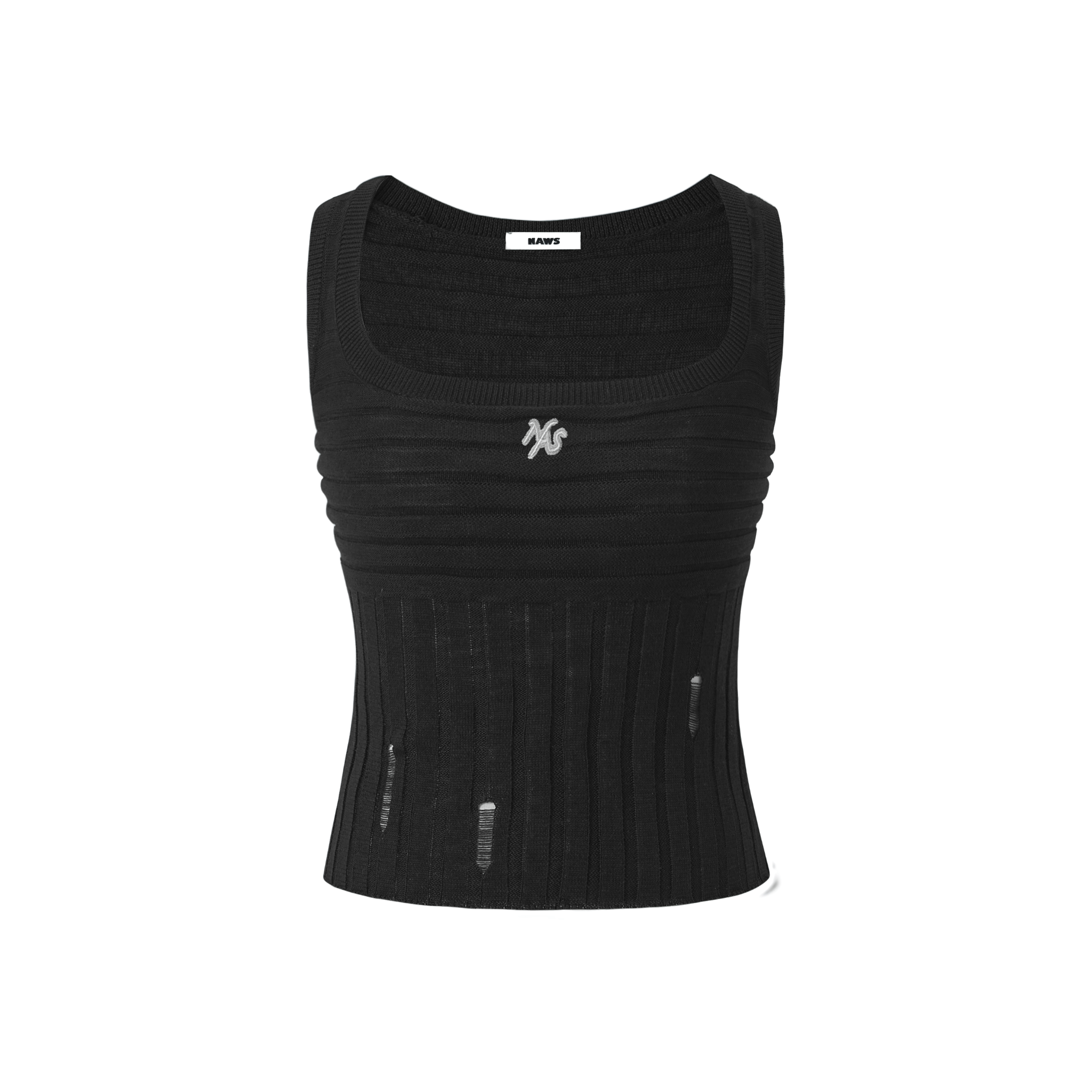 NAWS Smoothie Vest in Black | MADAX
