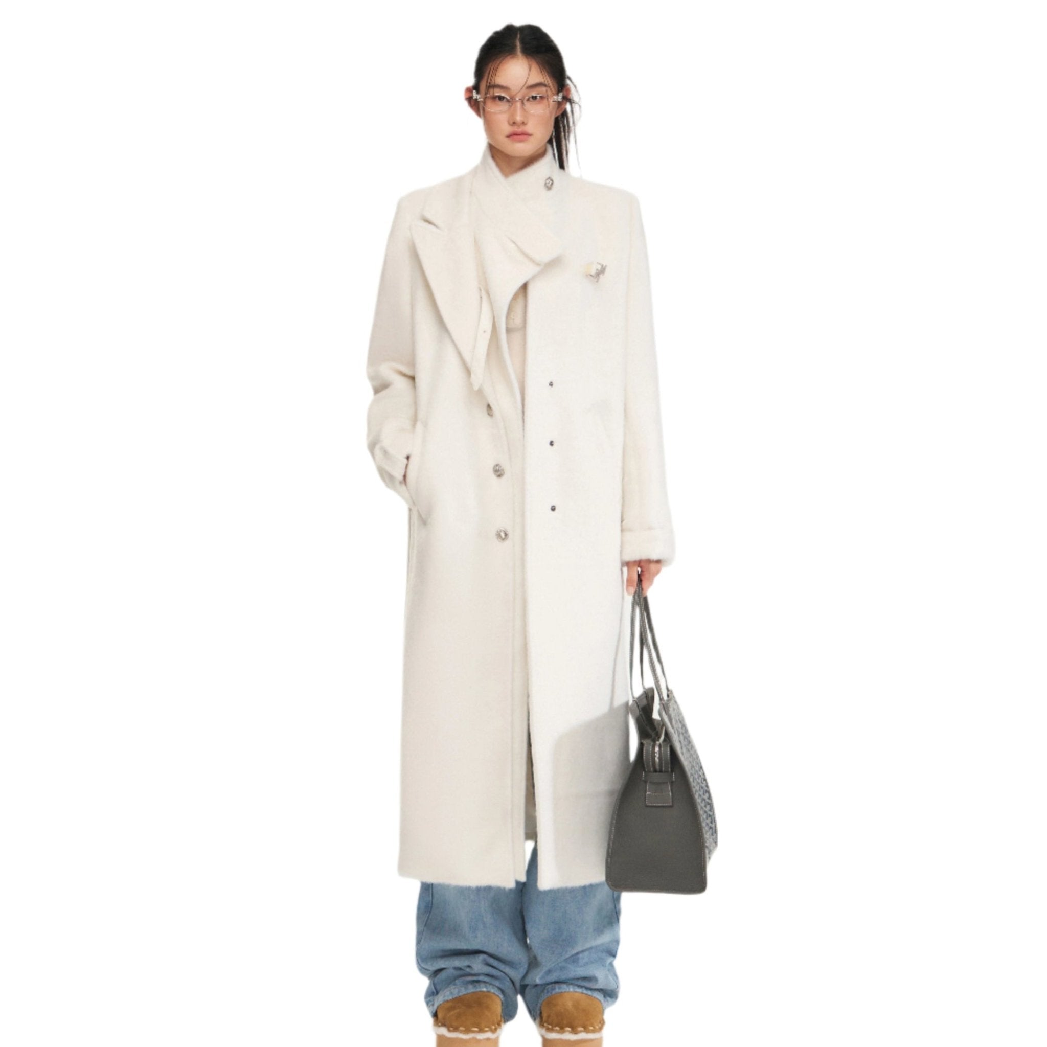 NAWS Snow Wool Coat | MADAX