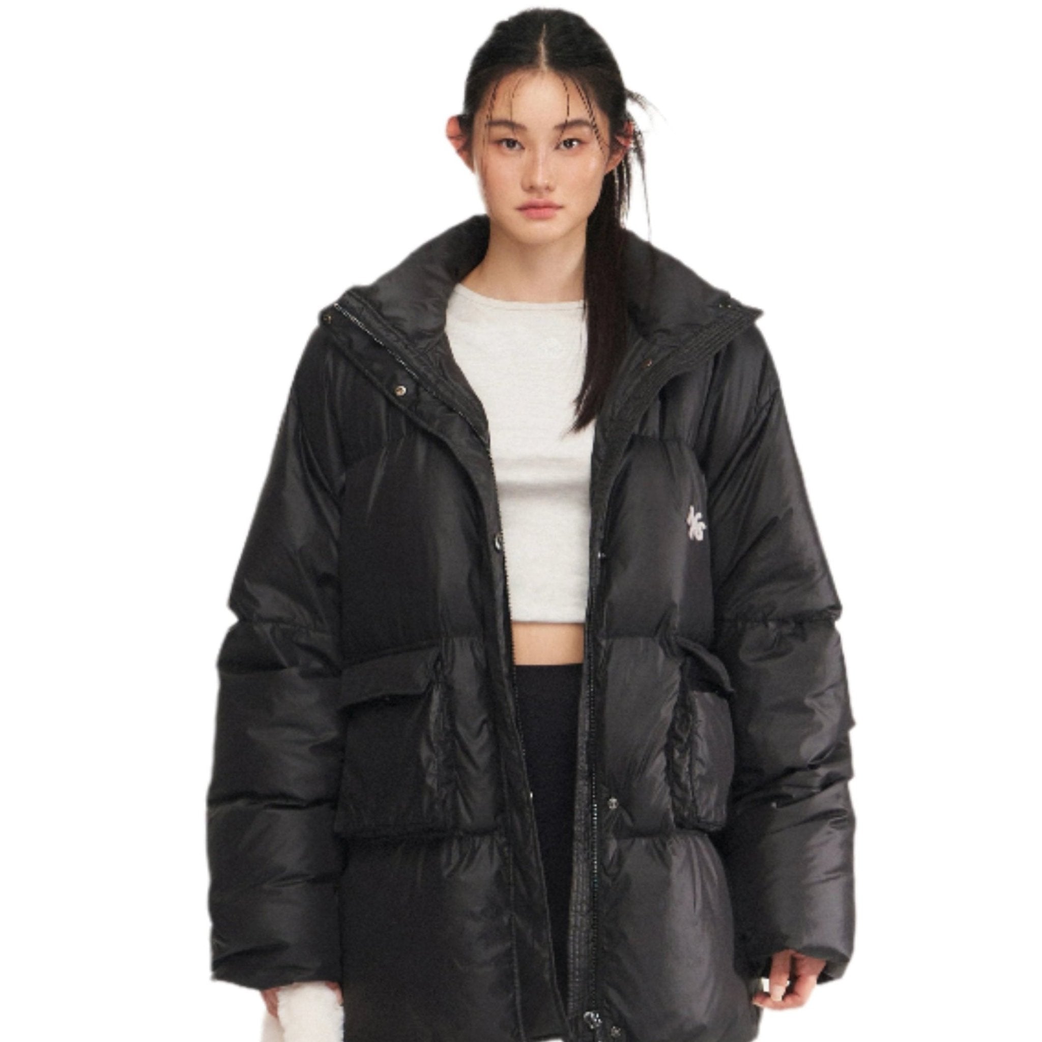 NAWS Space Down Jacket In Black | MADAX