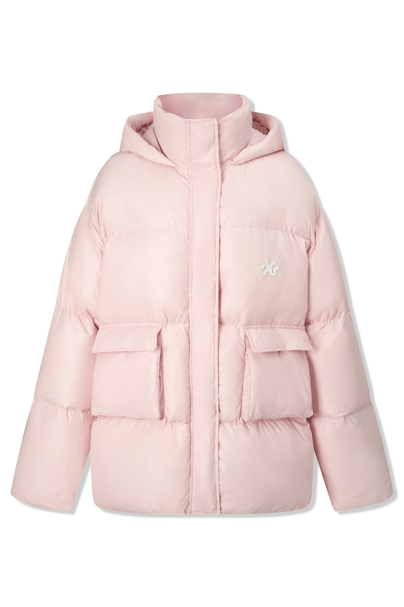 Space Down Jacket In Pink | MADAX