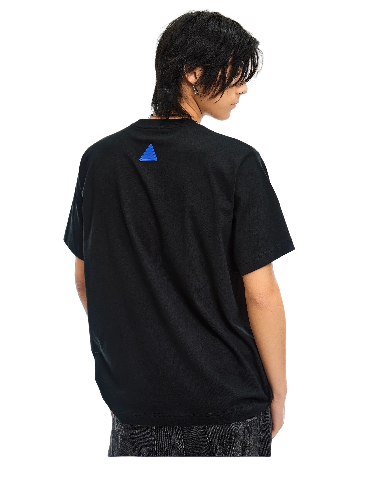 ARCH Spray Painted Logo Short Sleeve T - shirt In Black | MADA IN CHINA