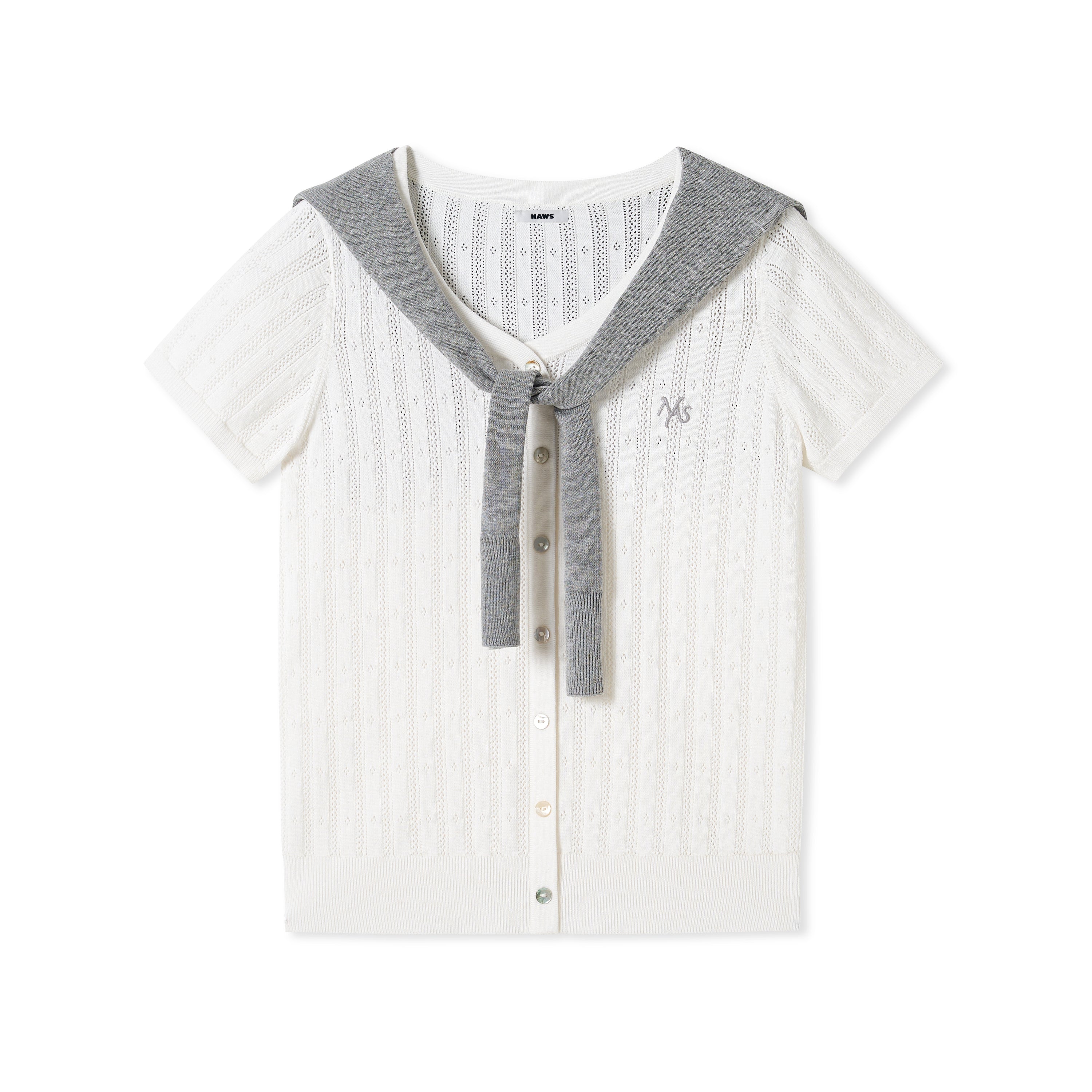 Duro Wrap Tee in White