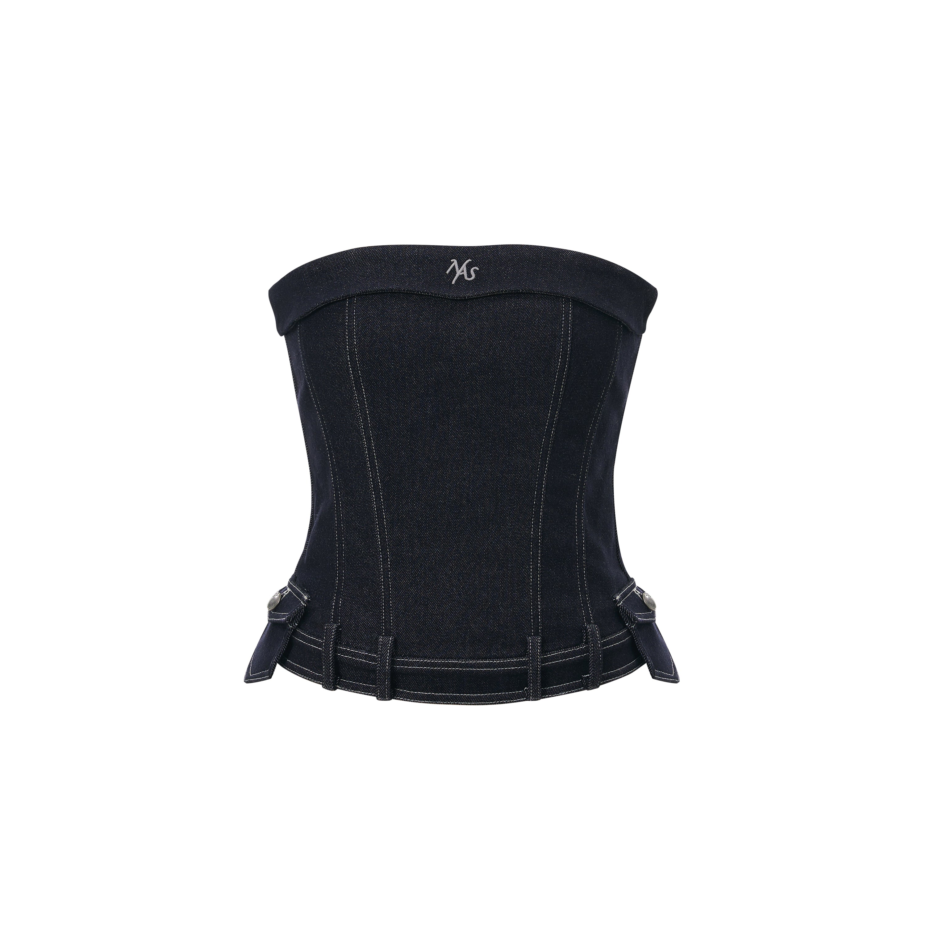 Vagabond Demin Bandeau in Black