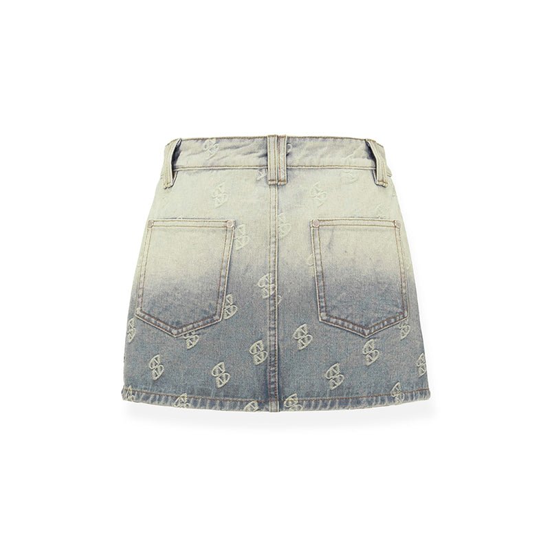 NAWS Starry Sky Denim Skirt | MADAX