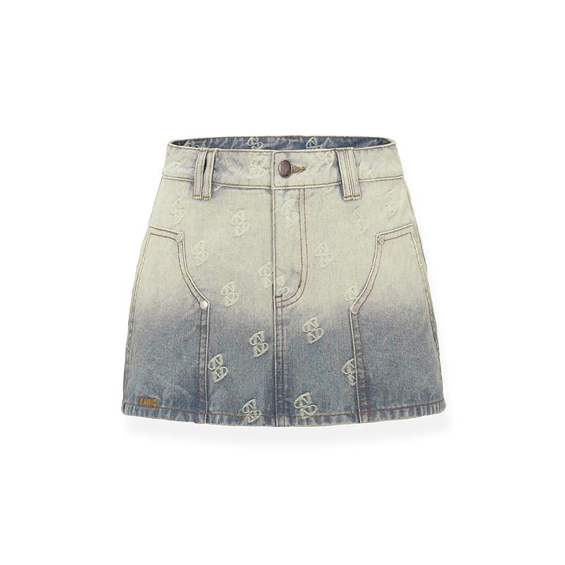 NAWS Starry Sky Denim Skirt | MADAX