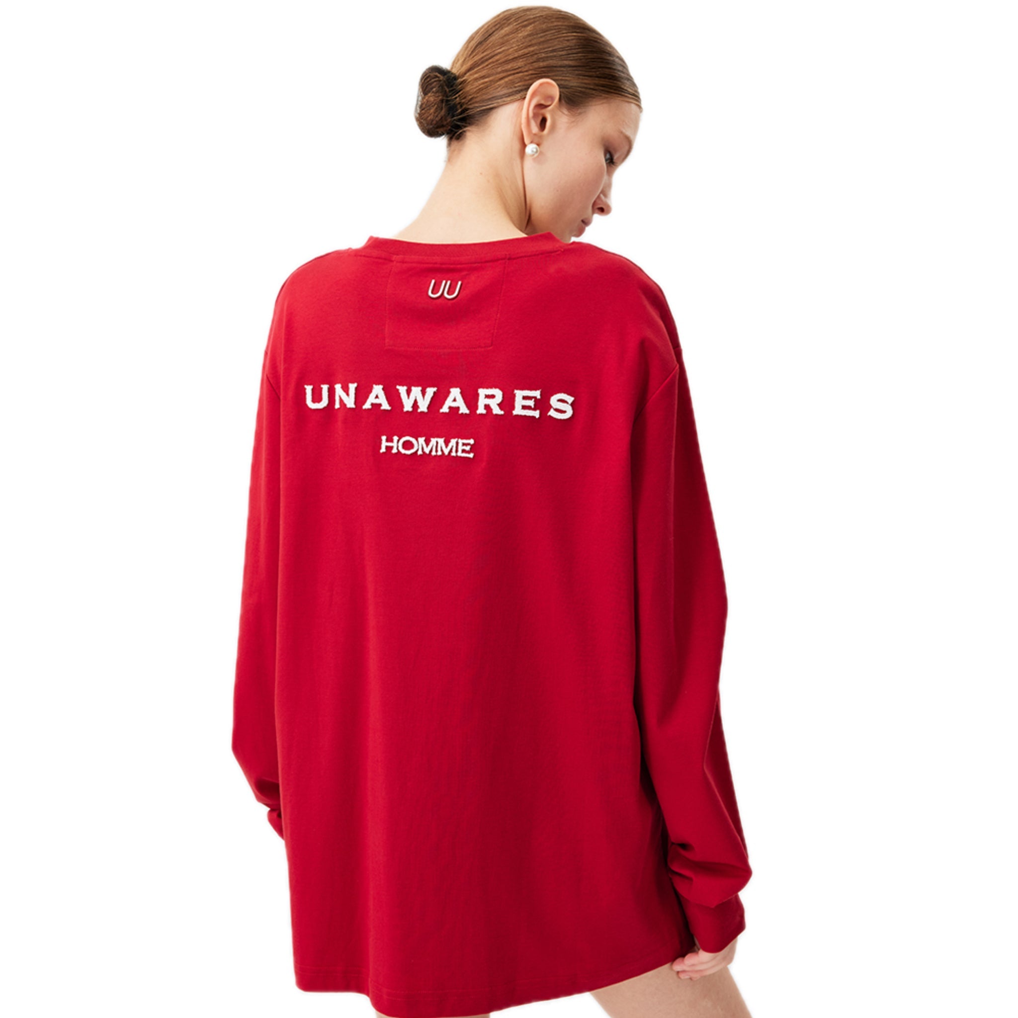 UNAWARES Stereoscopic Toothbrush Logo Long Sleeve T-shirt In Ancora | MADAX