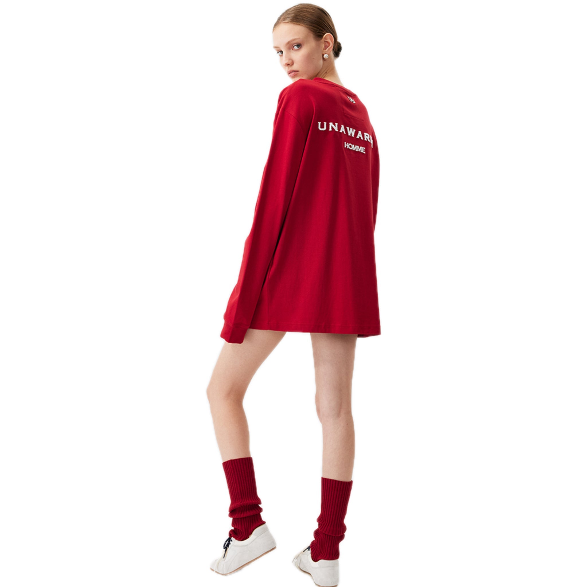 UNAWARES Stereoscopic Toothbrush Logo Long Sleeve T-shirt In Ancora | MADAX