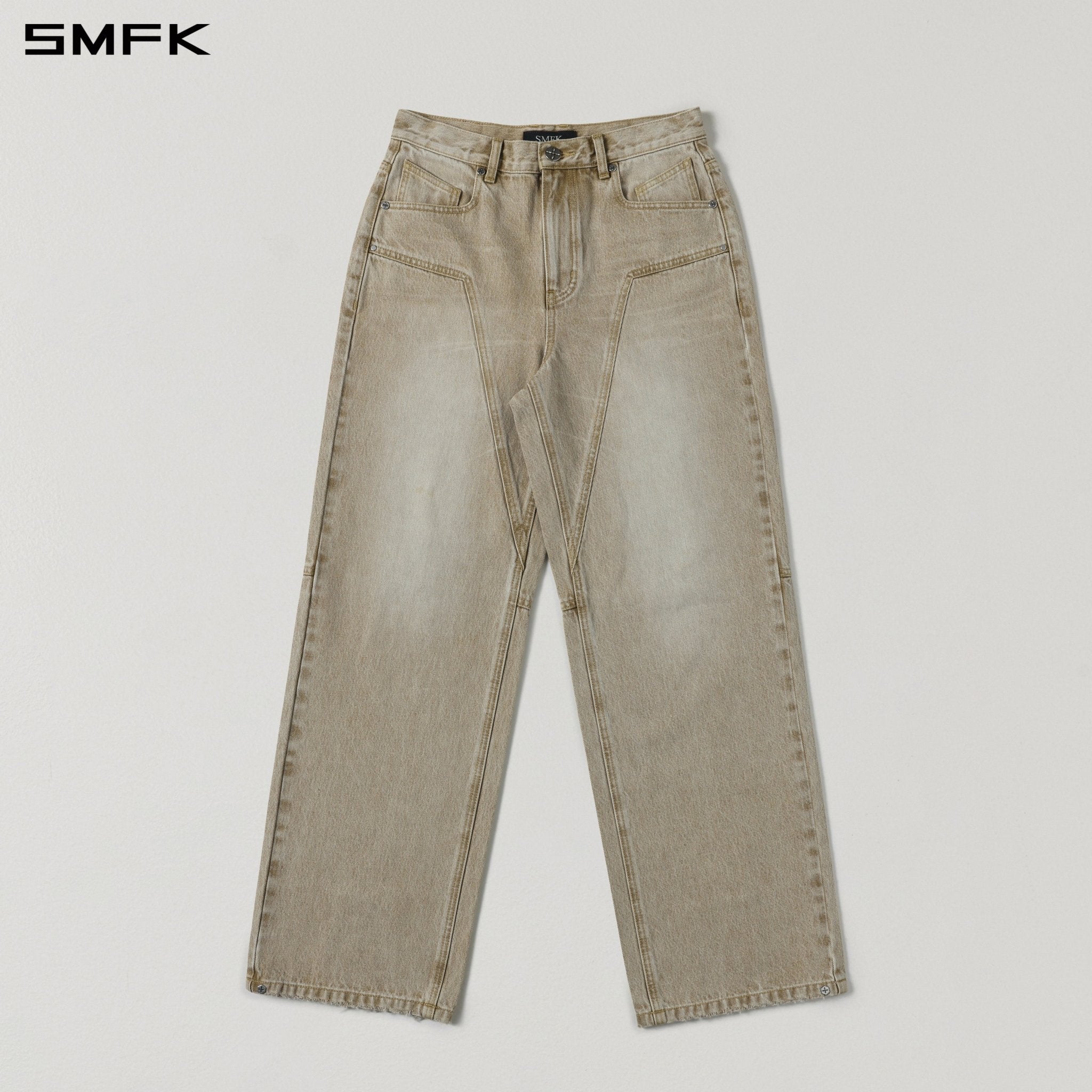 SMFK Straight Leg Jeans in Skin Tone | MADAX