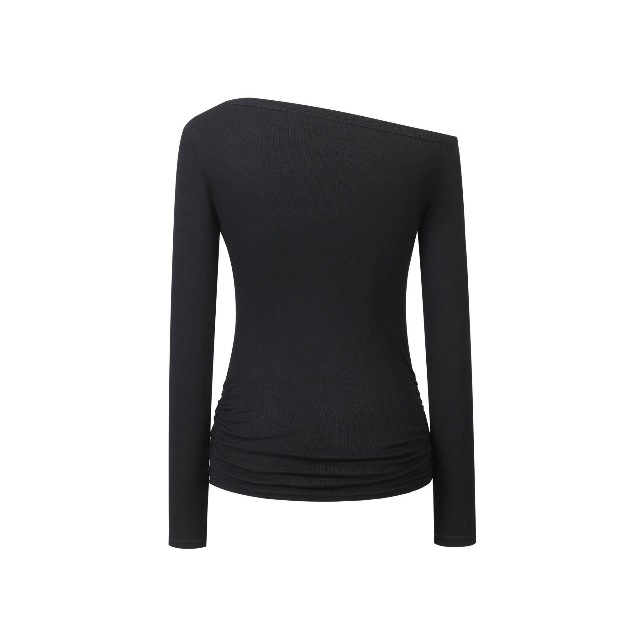 THREE QUARTERS Strapless Slim Long Sleeve T - Shirt | MADA IN CHINA