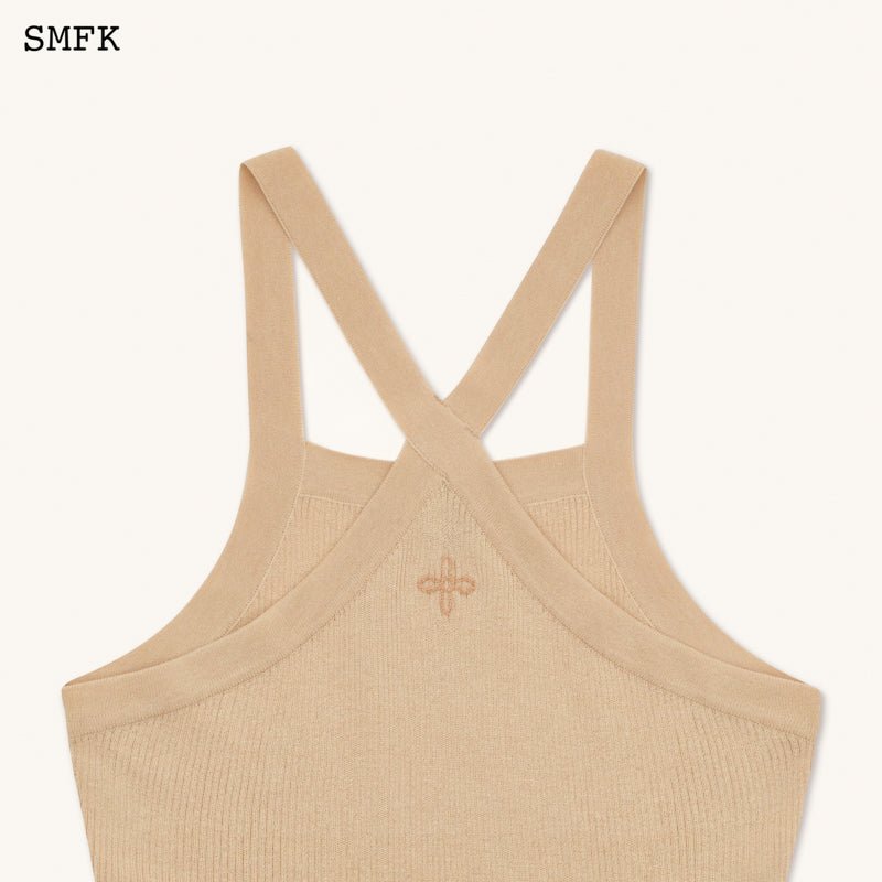 SMFK Temple Chinese Bandeau Sporty Top Cheese | MADA IN CHINA