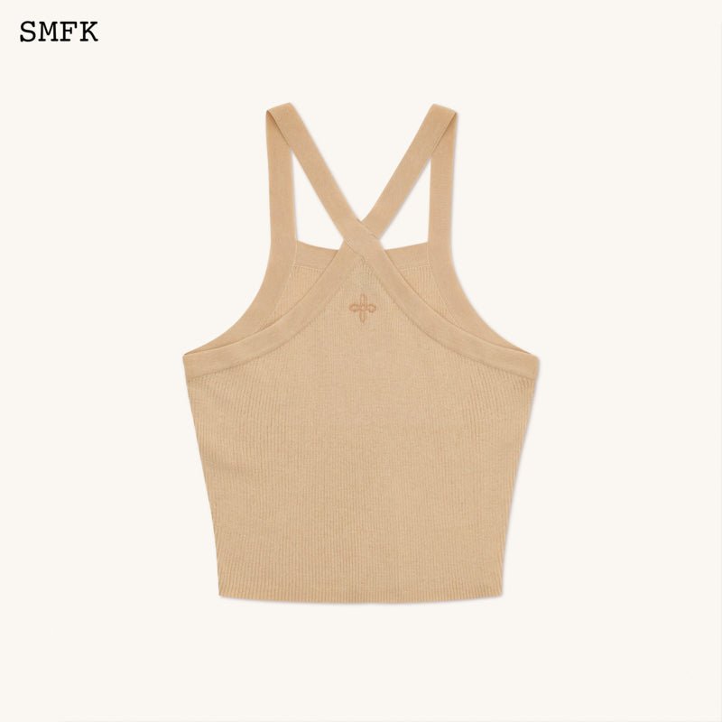 SMFK Temple Chinese Bandeau Sporty Top Cheese | MADA IN CHINA