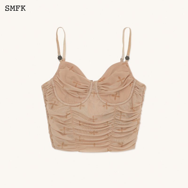 SMFK Temple Garden Corset Sling Top Nude | MADA IN CHINA