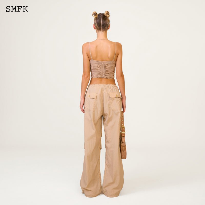 SMFK Temple Garden Corset Sling Top Nude | MADA IN CHINA