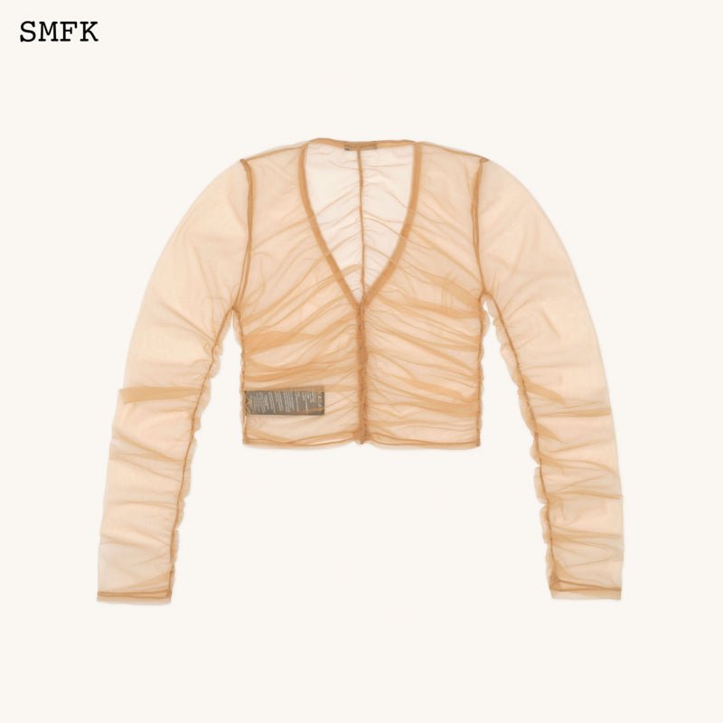 SMFK Temple Gauze Cardigan | MADA IN CHINA