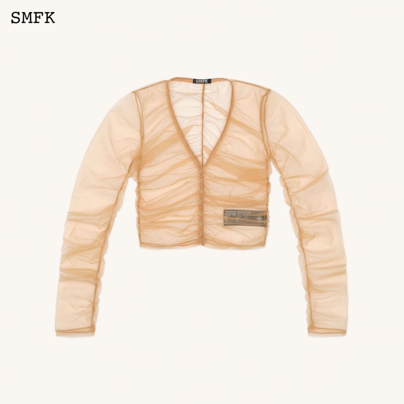 SMFK Temple Gauze Cardigan | MADA IN CHINA