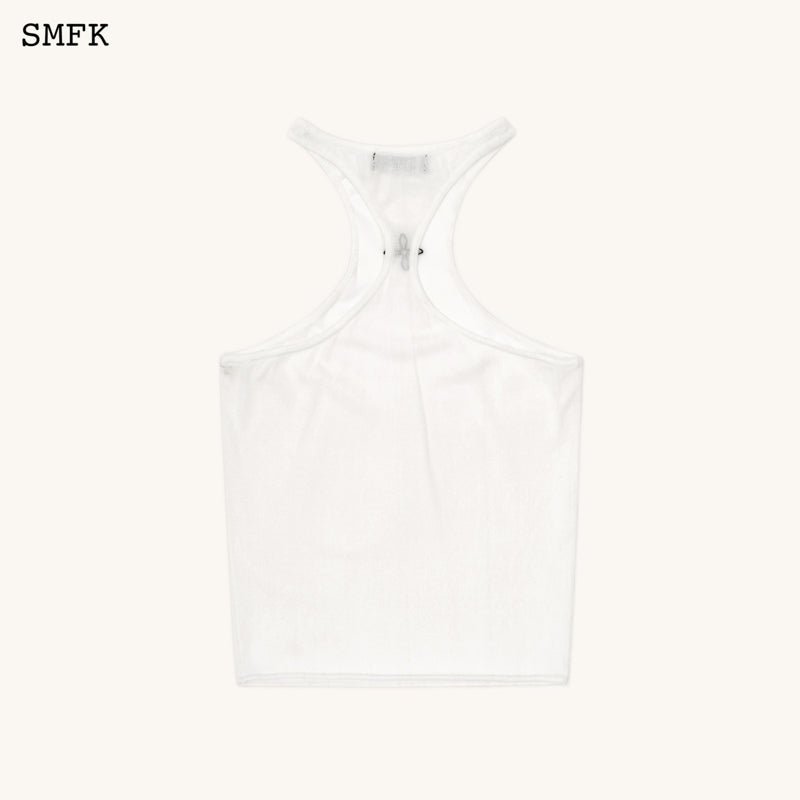 SMFK Temple Traditional Halter-Neck Knitted Vest Top | MADA IN CHINA