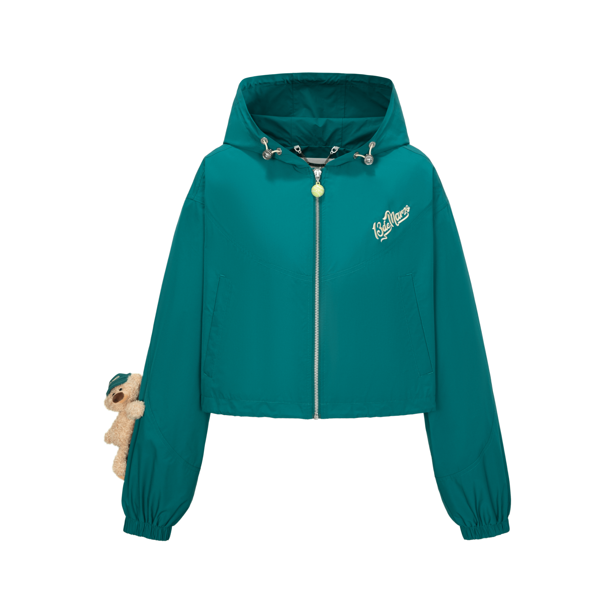 13DE MARZO Tennis Light Jacket in Green | MADAX