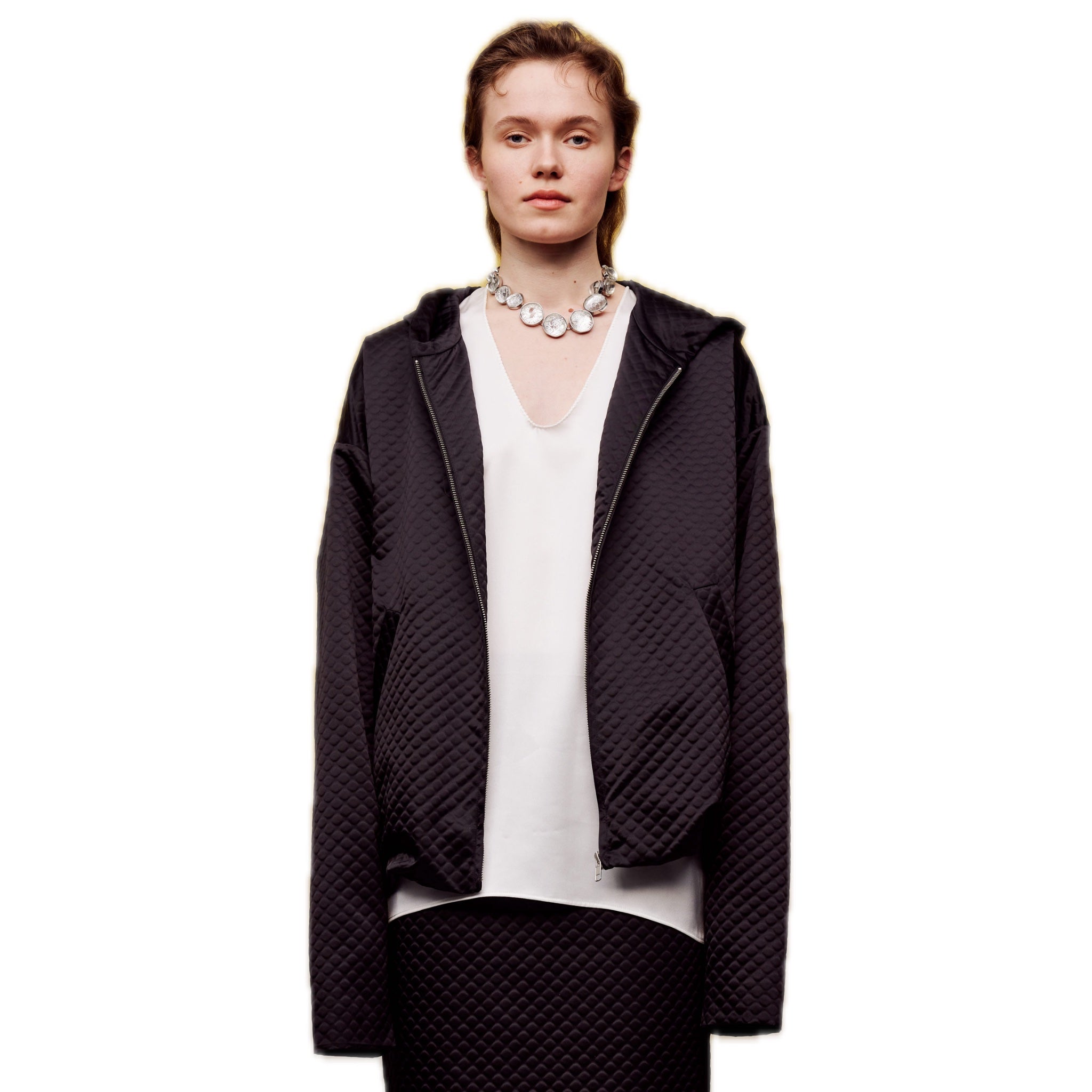 ilEWUOY Thin Cotton Hooded Zip Cardigan Jacket | MADA IN CHINA