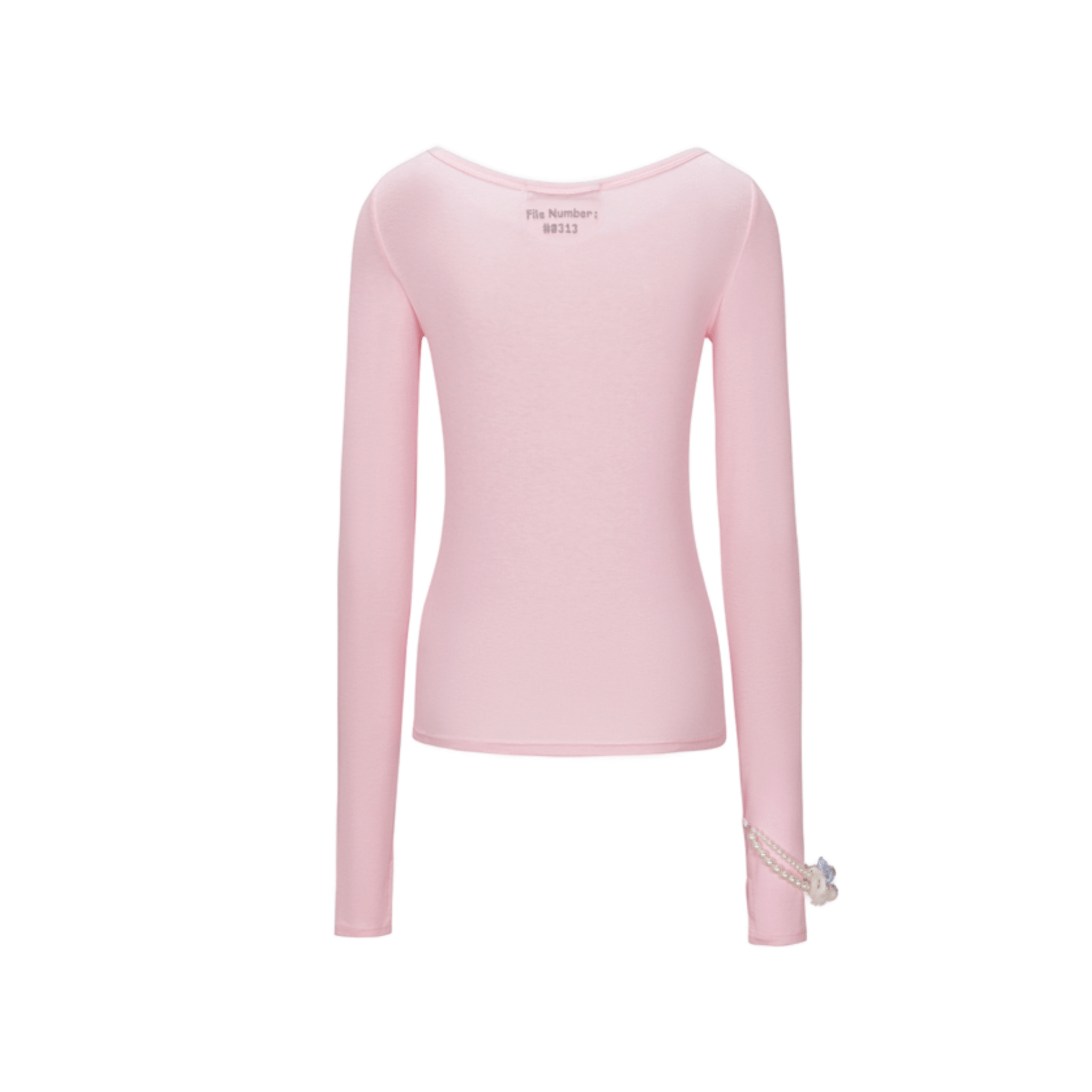 13DE MARZO Timeline Base Layer T-shirt in Pink | MADAX