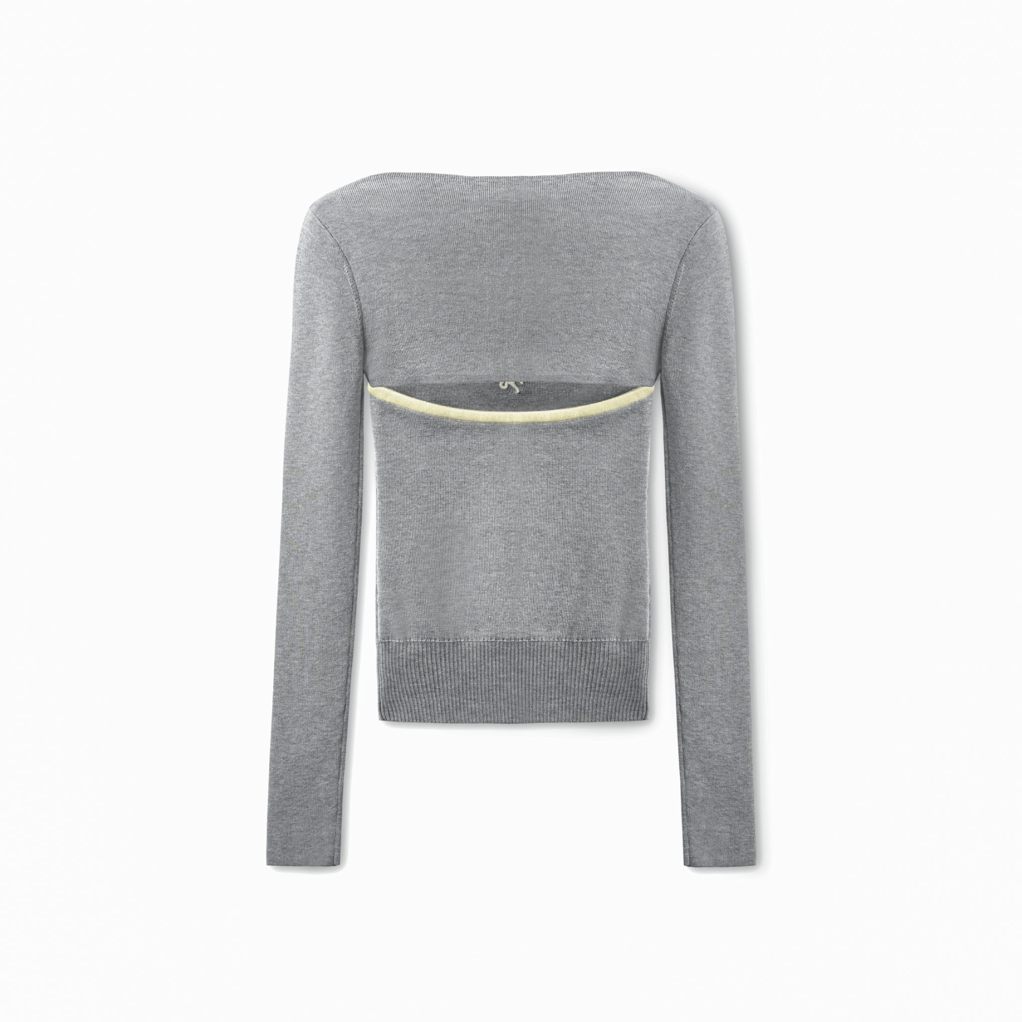 NAWS Torino Slim Fit Sweater in Grey | MADAX