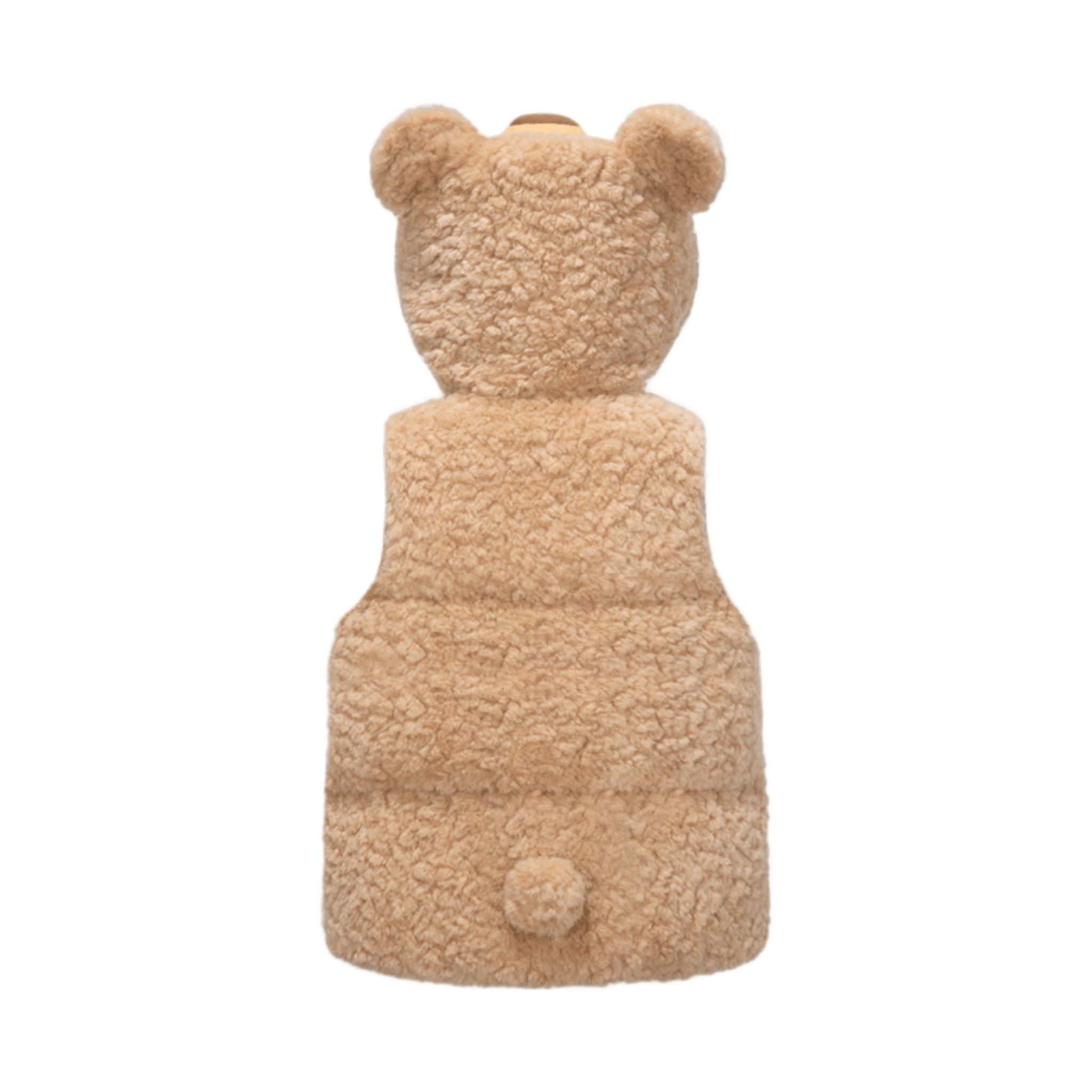 13DE MARZO Transformation Doll Down Vest in Khaki | MADAX