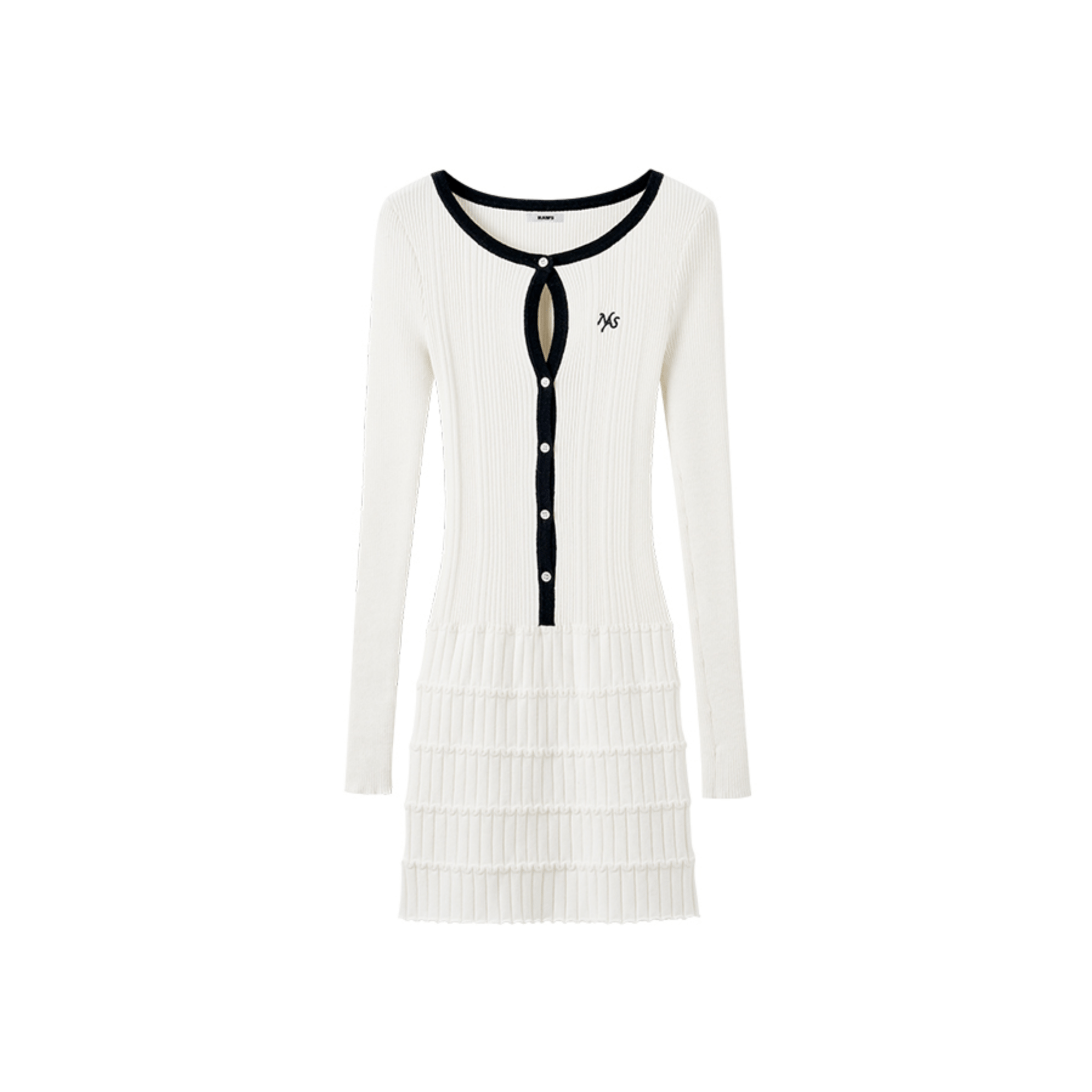 NAWS Tuileries Garden Dress in White | MADAX