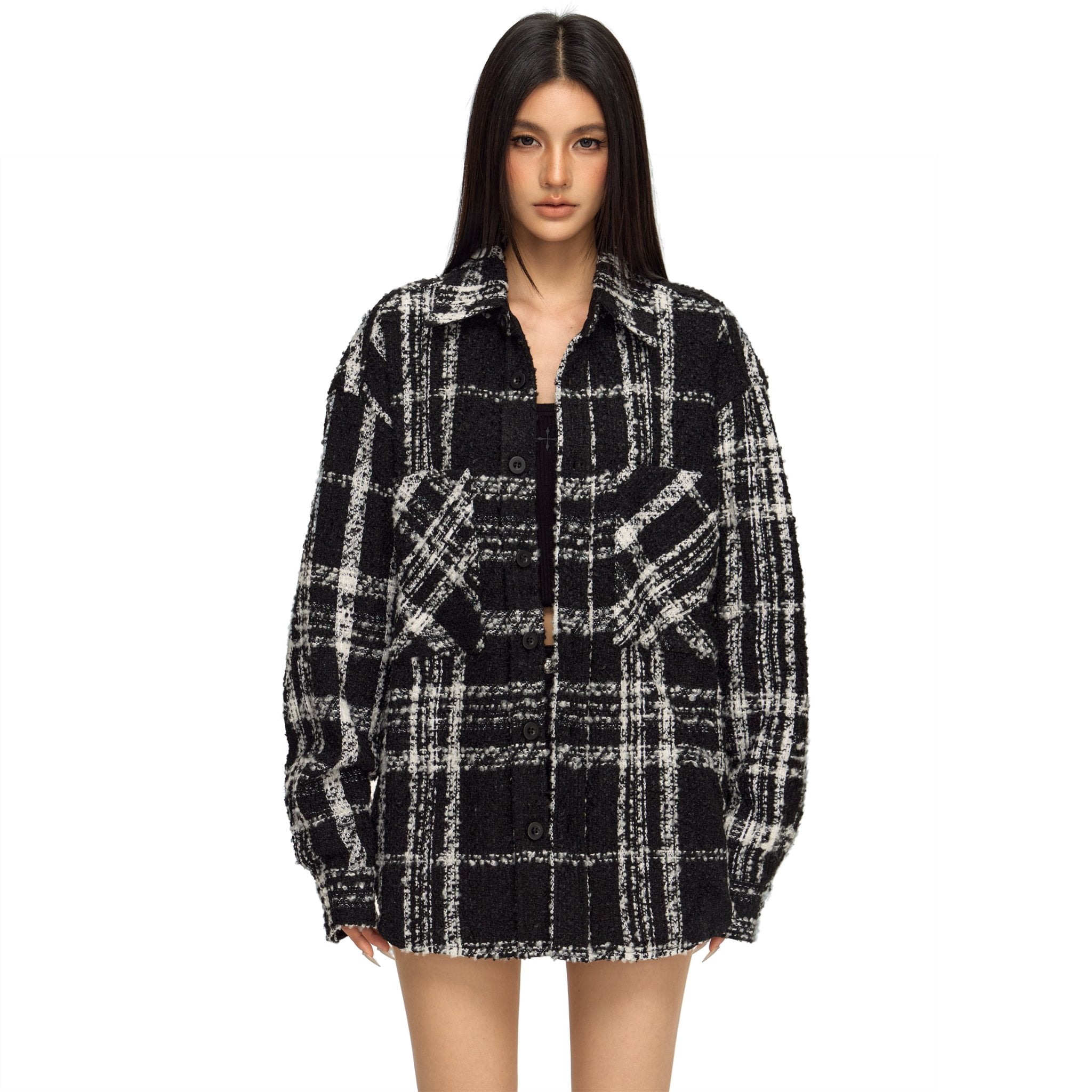 CLIMAX VISION Tweed Chanel - style Jacket | MADAX