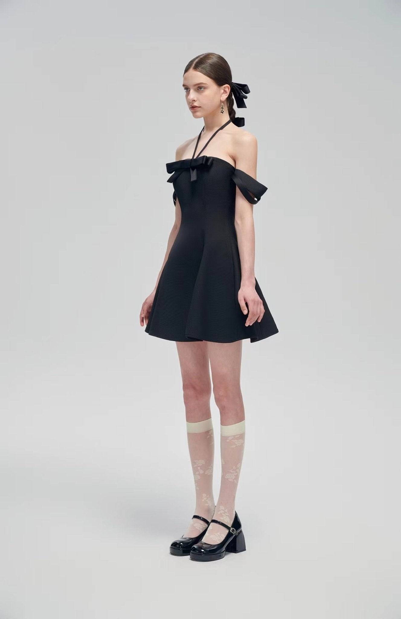 Fa sogno Twill Little Black Dress | MADA IN CHINA