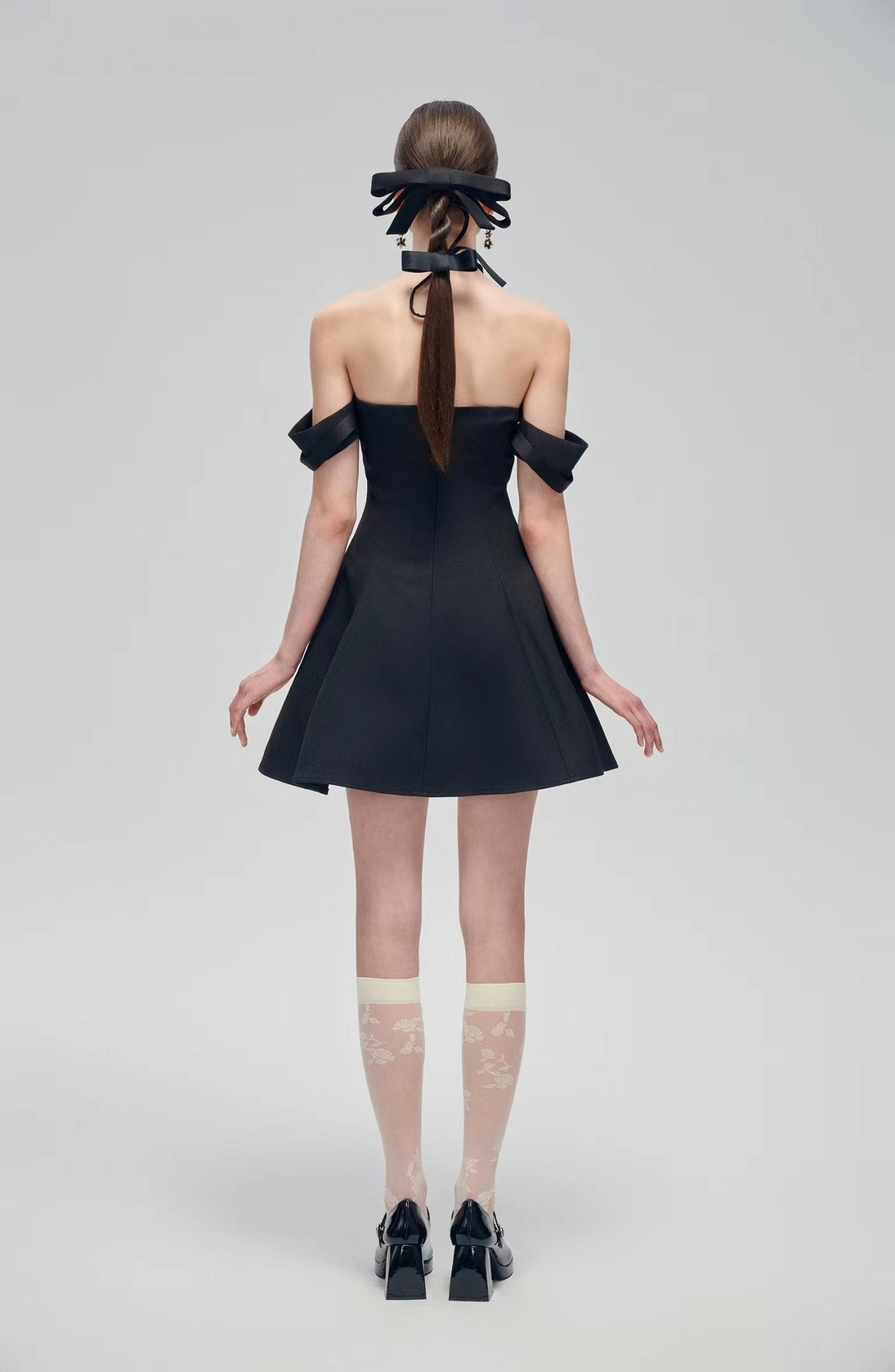 Fa sogno Twill Little Black Dress | MADA IN CHINA