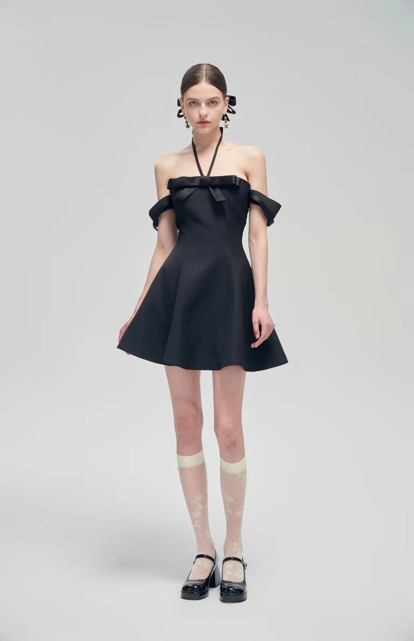 Fa sogno Twill Little Black Dress | MADA IN CHINA