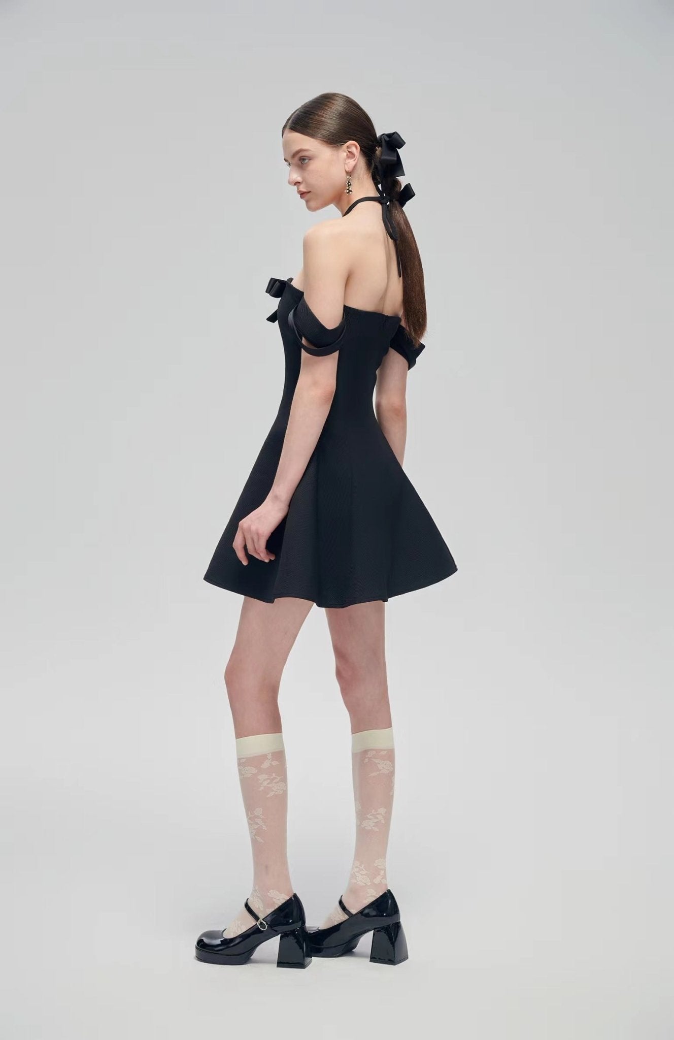 Fa sogno Twill Little Black Dress | MADA IN CHINA