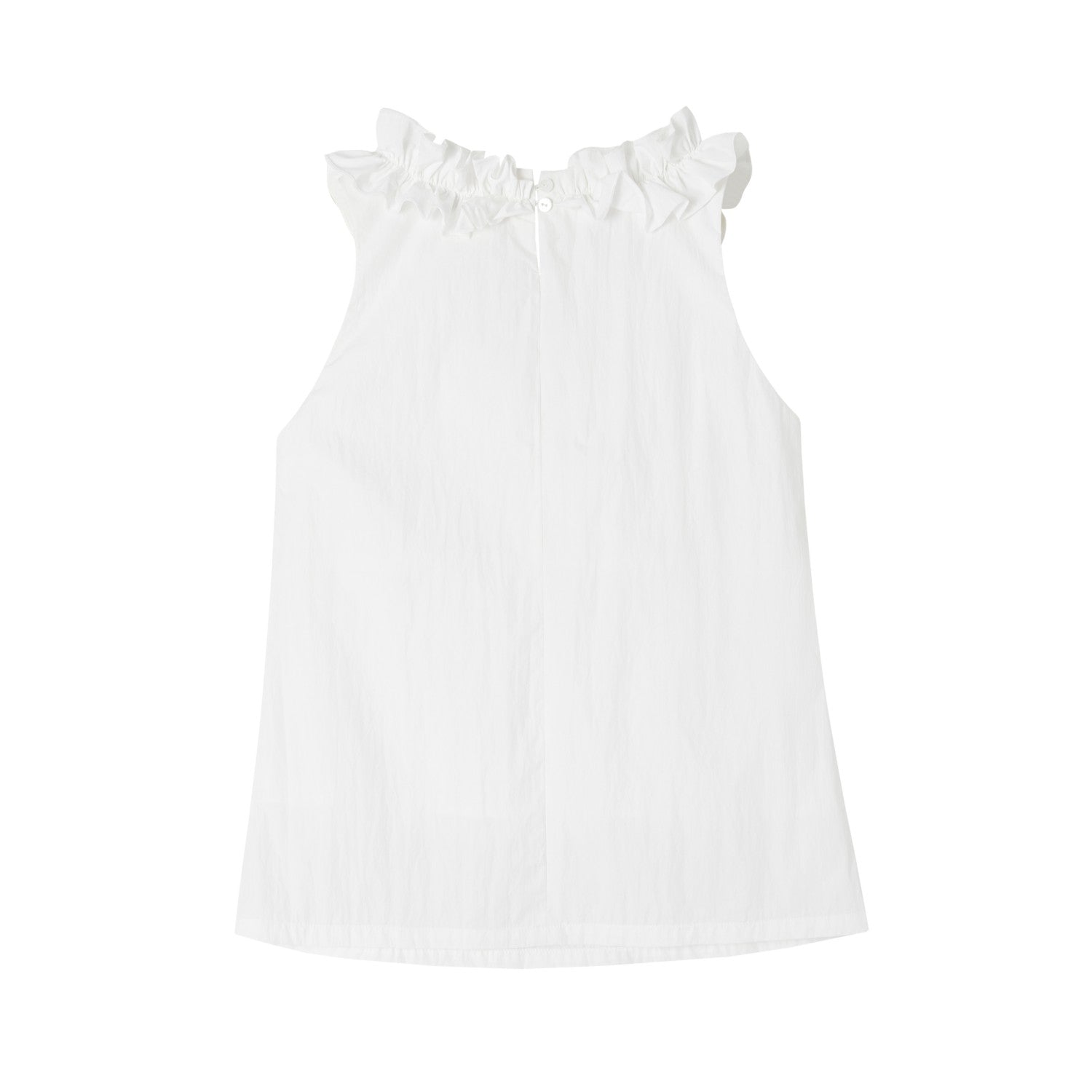 SOMESOWE Twisted Flower V - Neck Top In White | MADAX