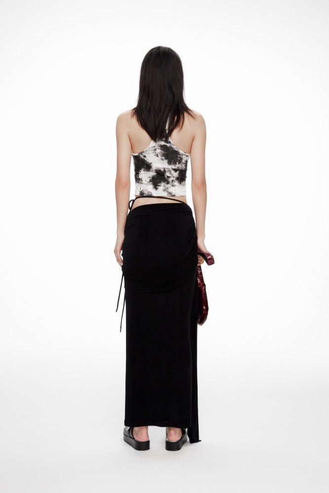 LOST IN ECHO Twisted Racerback Tank Top | MADA IN CHINA