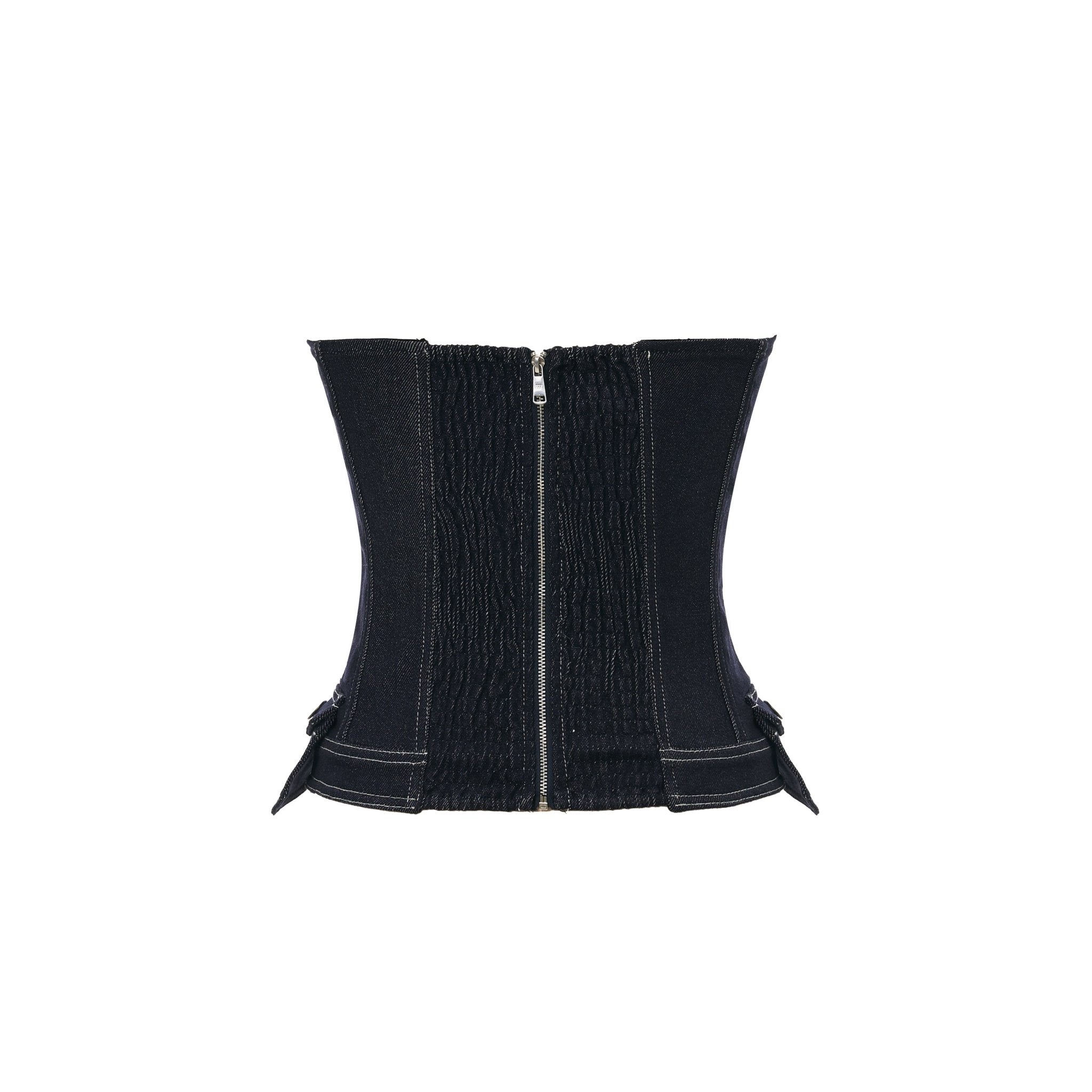 NAWS Vagabond Demin Bandeau in Black | MADAX