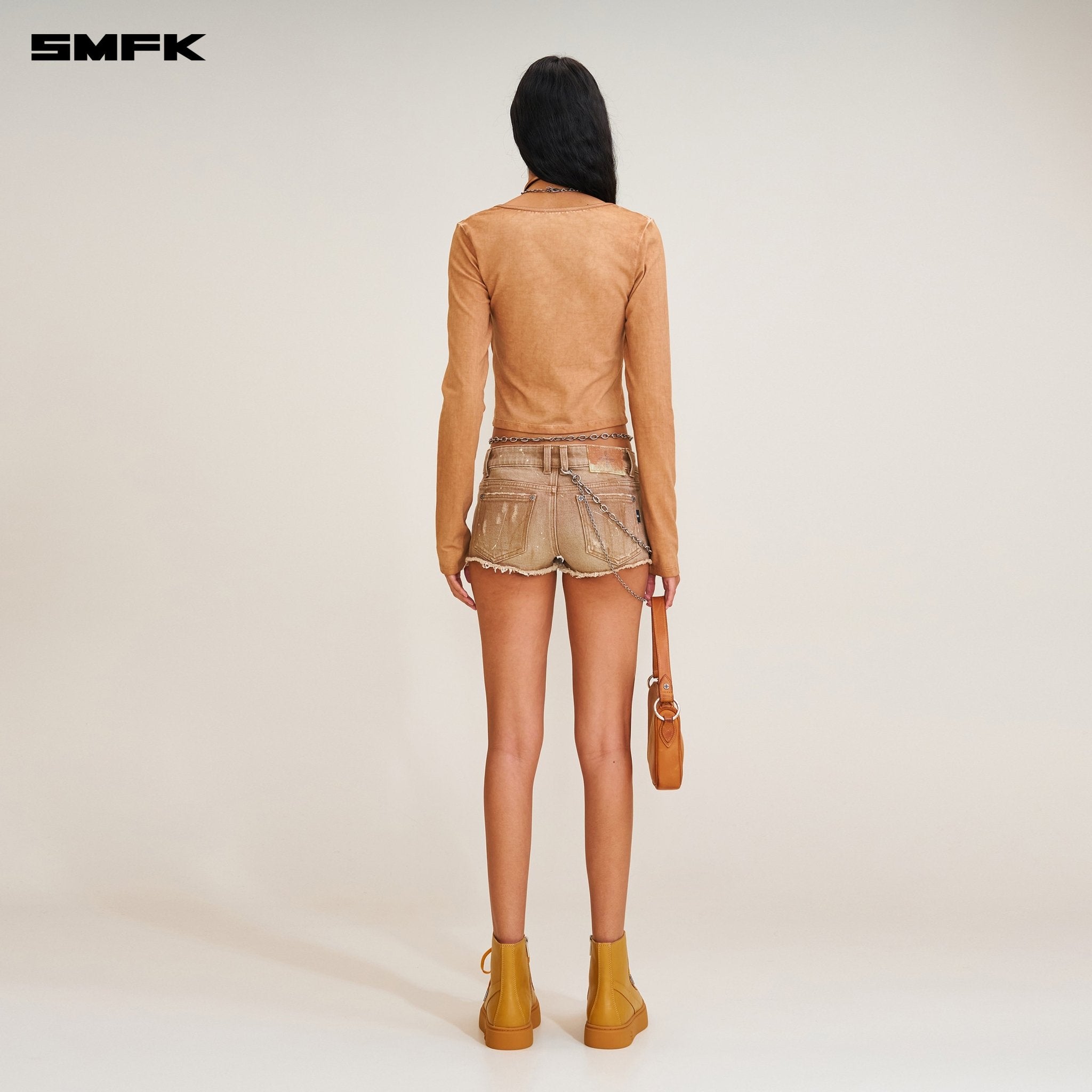 SMFK Vintage Hurricane Fade Body Cardigan In Desert | MADAX