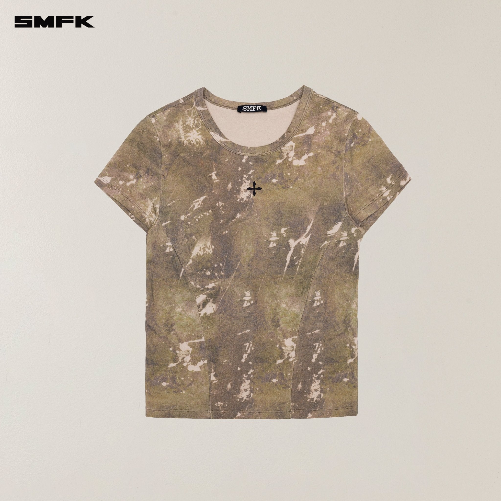 SMFK Vintage Hurricane Fade Body Tee In Camouflage | MADAX