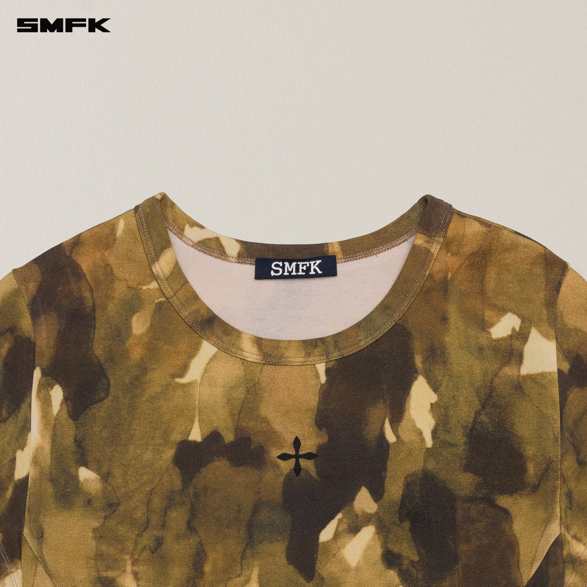 SMFK Vintage Hurricane Fade Body Tee In Chinese Ink Camouflage | MADAX