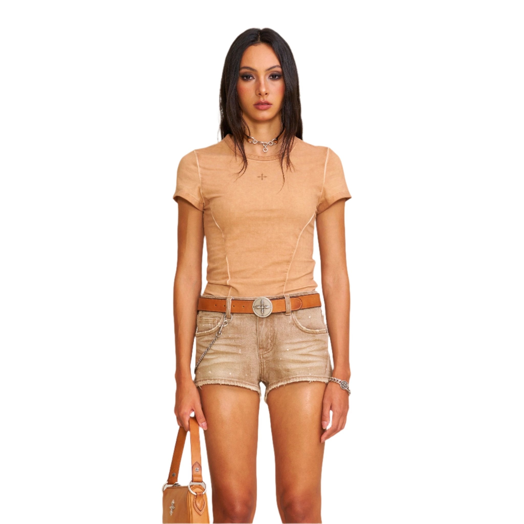 SMFK Vintage Hurricane Fade Body Tee In Desert | MADAX