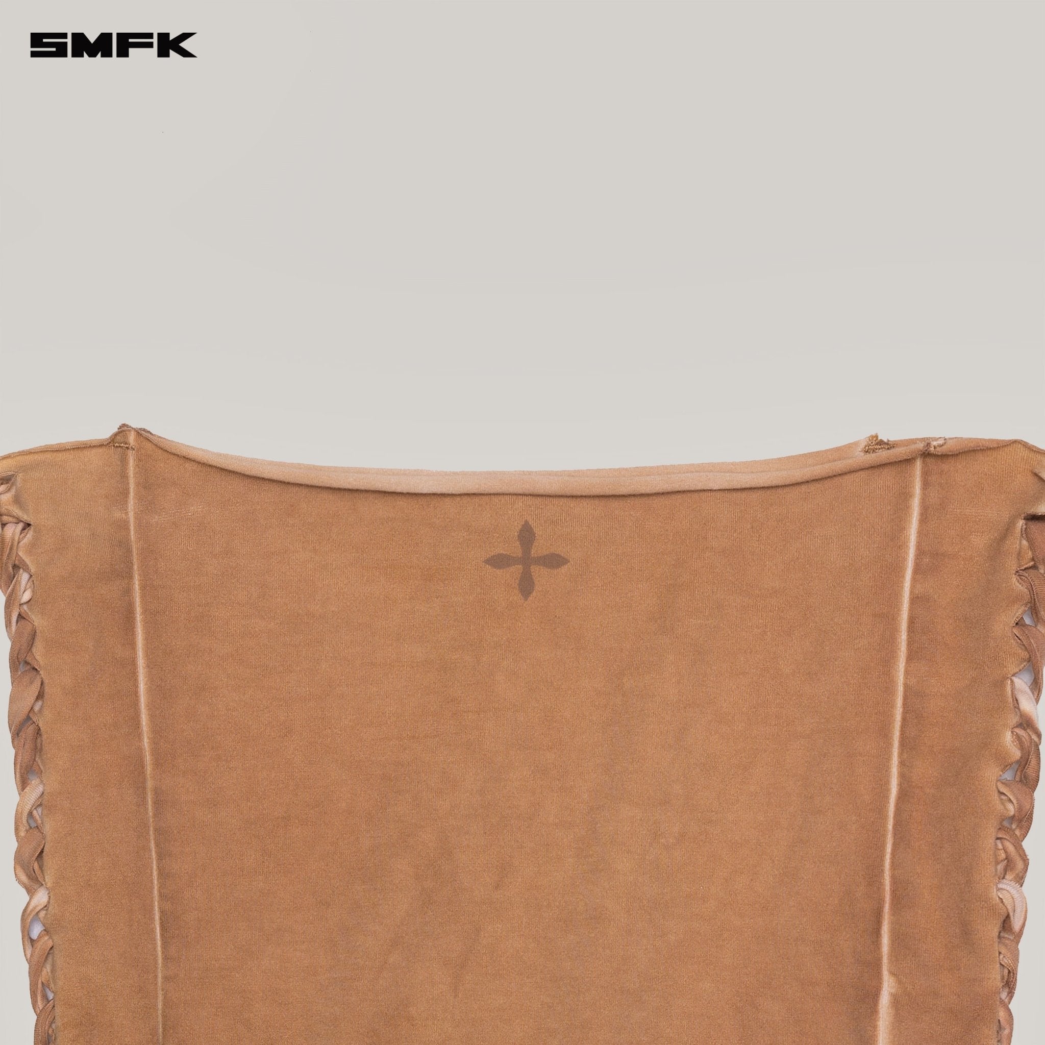 SMFK Vintage Hurricane Fade Hand Woven Bustier In Desert | MADAX