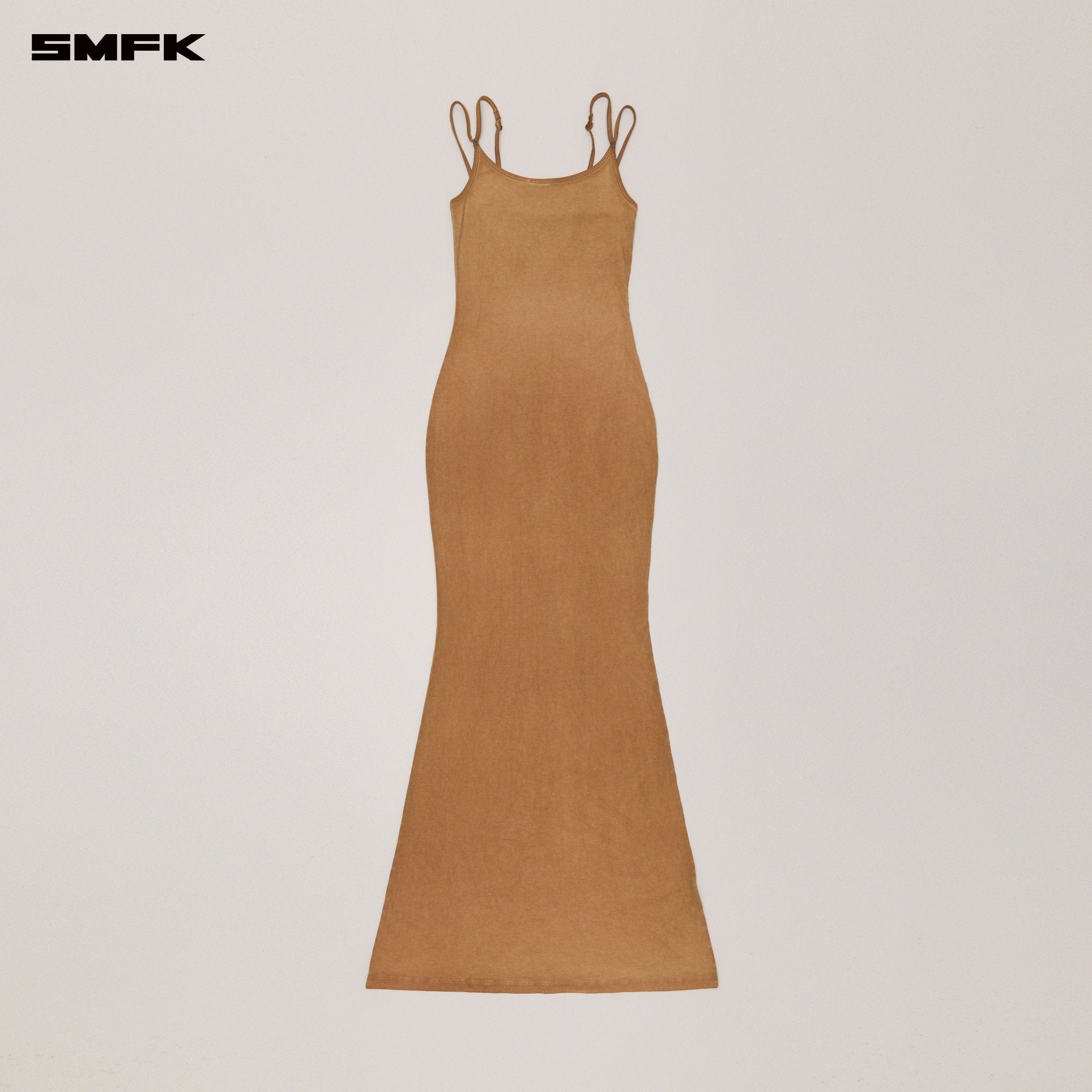 SMFK Vintage Hurricane Fade Long Dress In Desert | MADAX