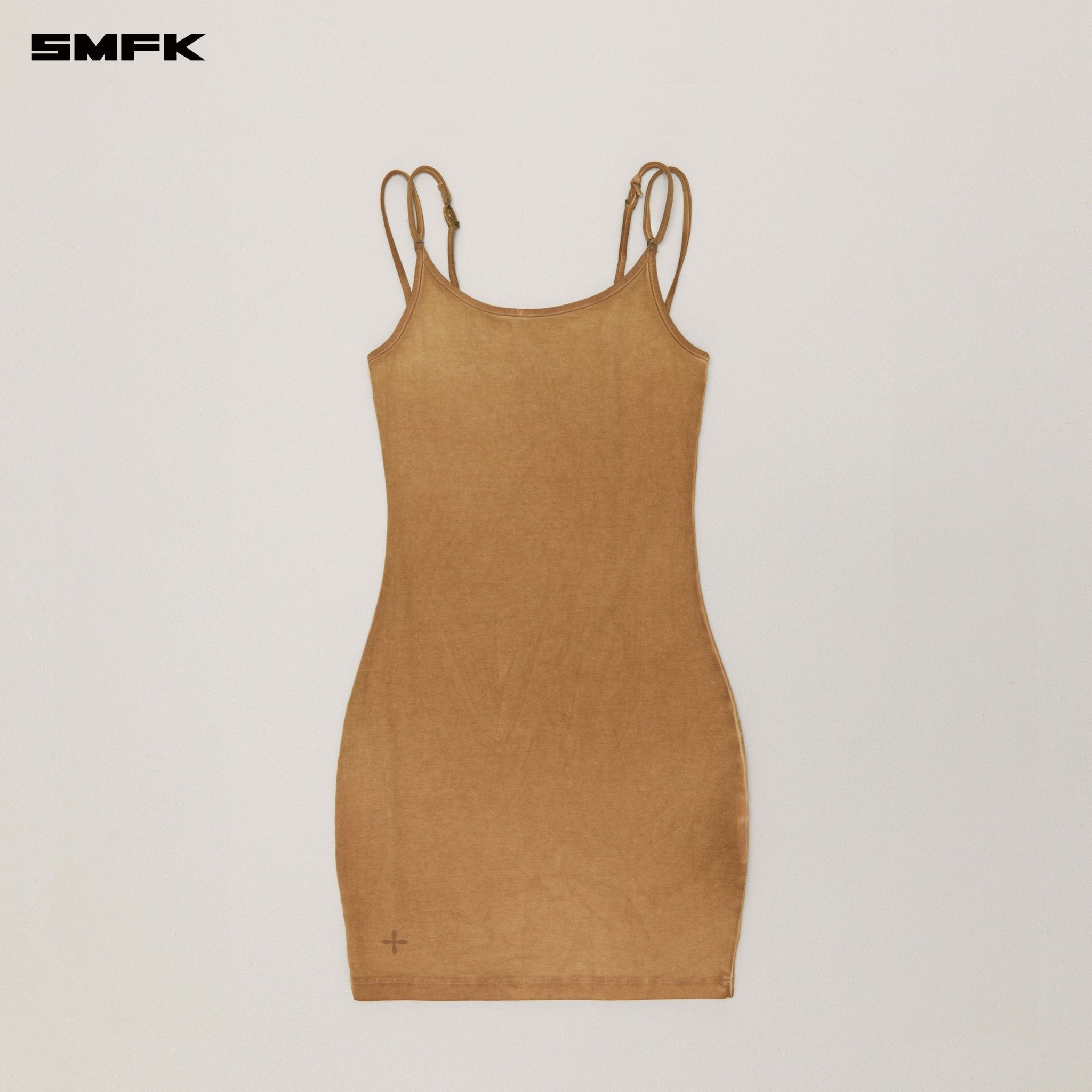 SMFK Vintage Hurricane Fade Short Dress In Desert | MADAX