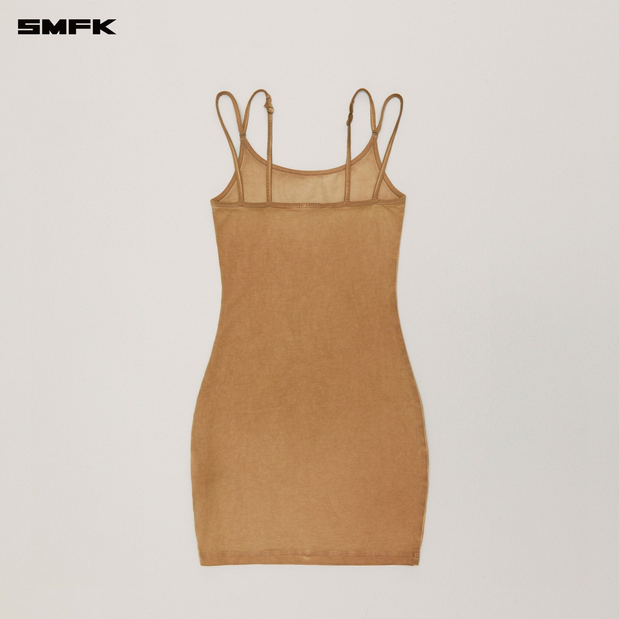 SMFK Vintage Hurricane Fade Short Dress In Desert | MADAX