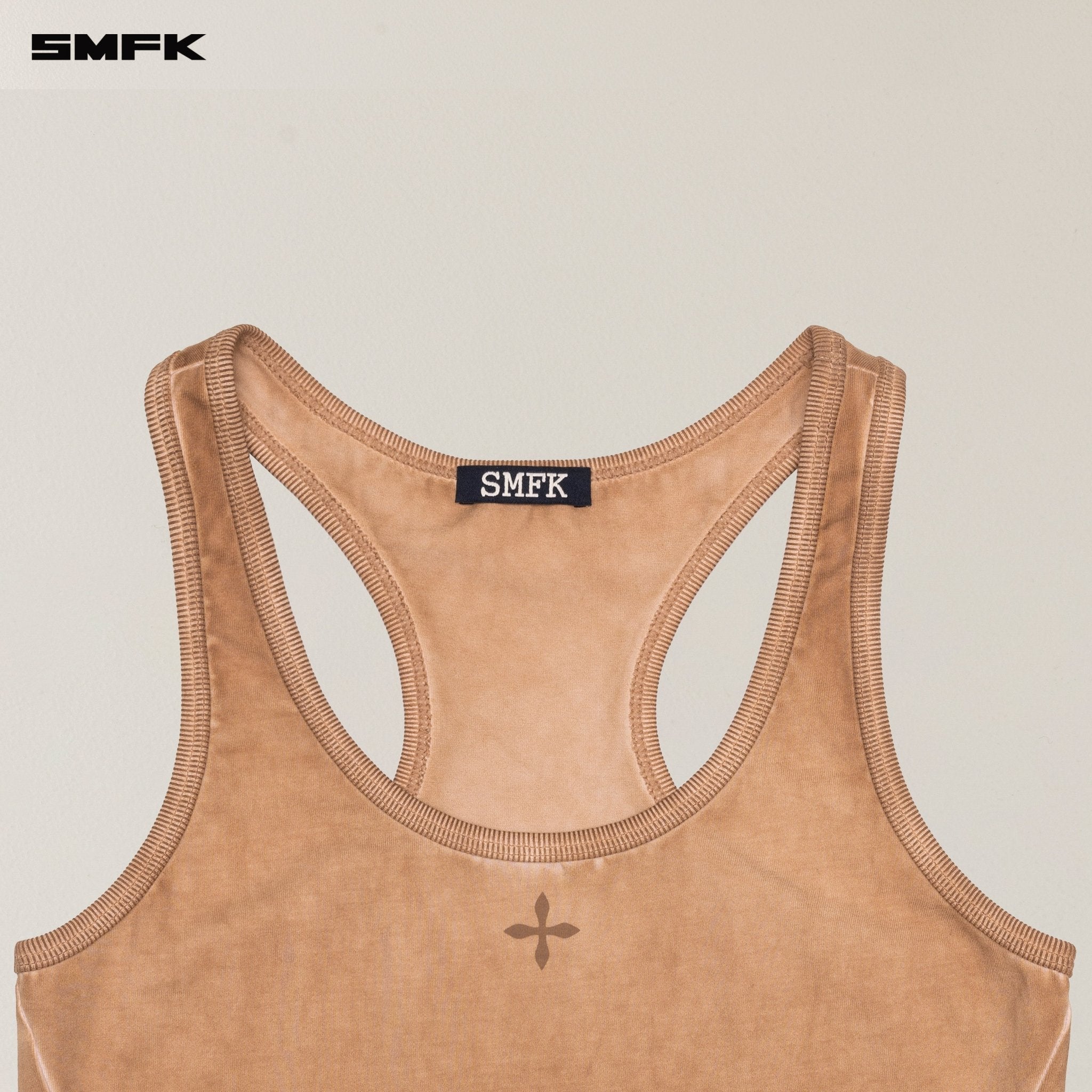 SMFK Vintage Hurricane Fade Sports Short Tank In Desert | MADAX
