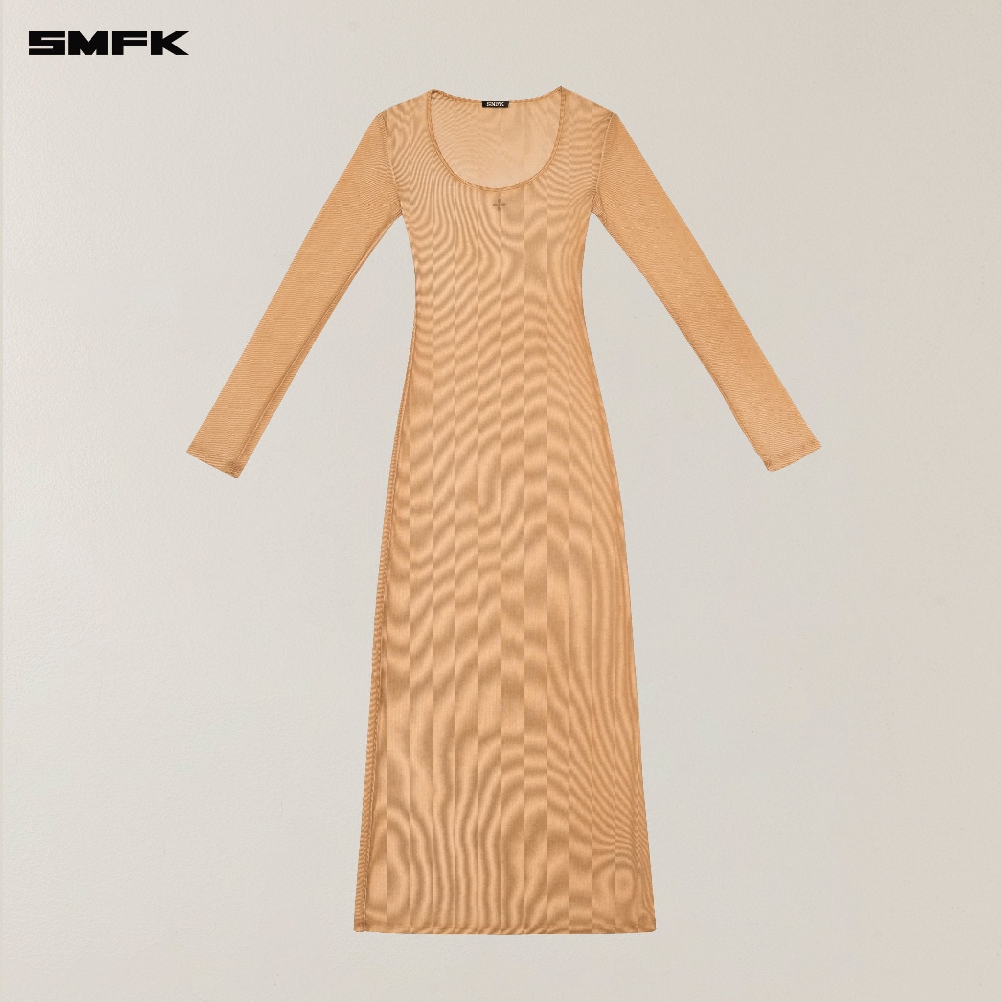 SMFK Vintage Hurricane Silk Fade Body Dress In Desert | MADAX