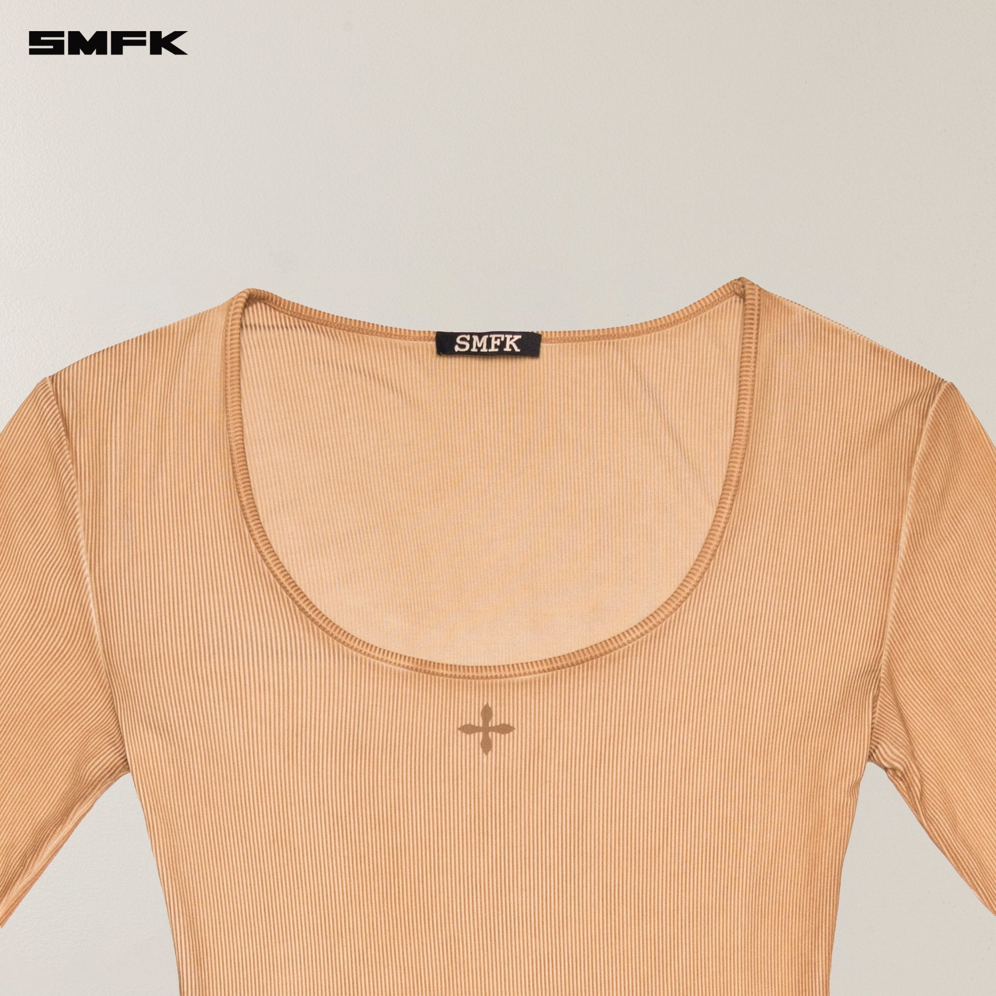 SMFK Vintage Hurricane Silk Fade Body Dress In Desert | MADAX