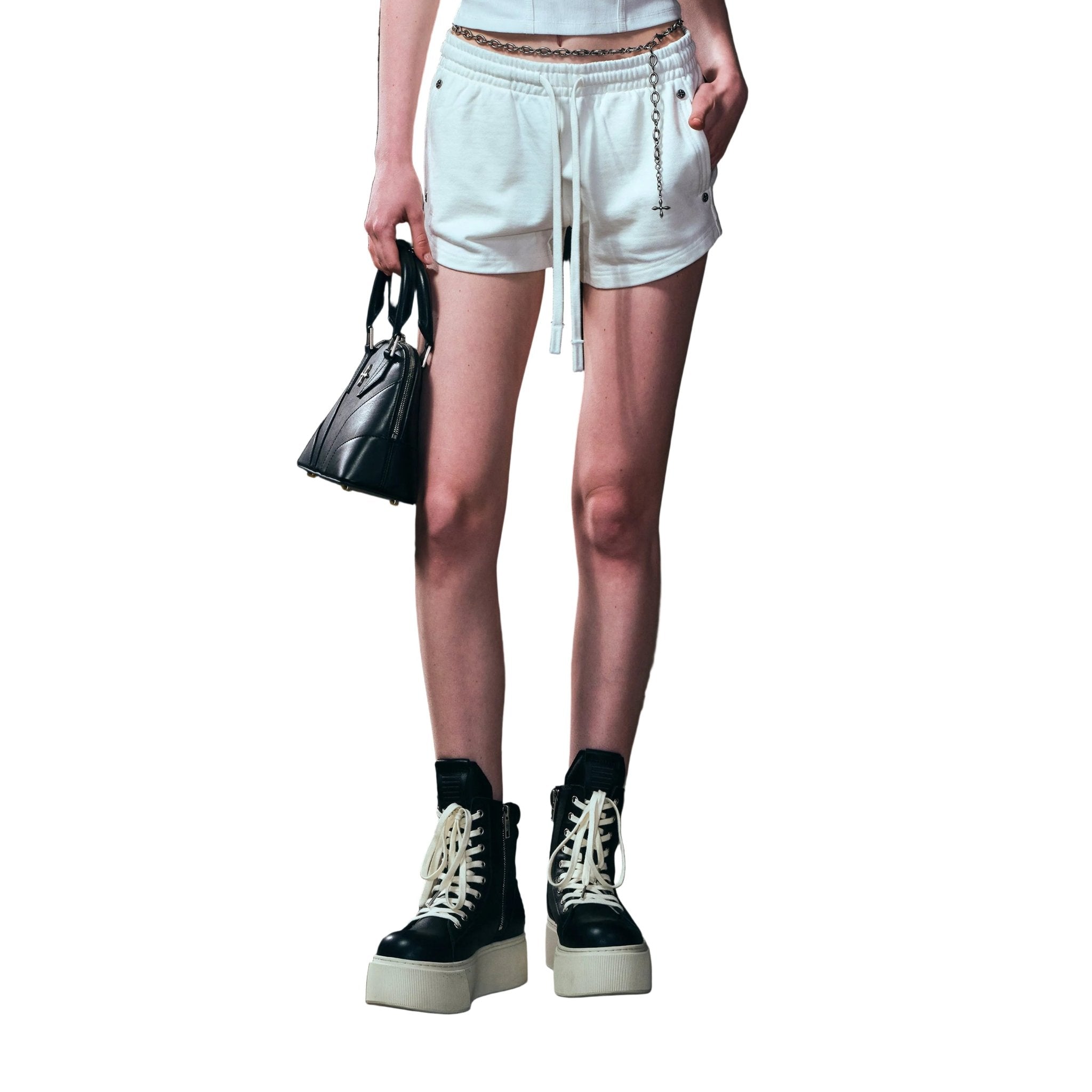 SMFK Vintage Muse Tower Sports Pants In Cloud White | MADAX