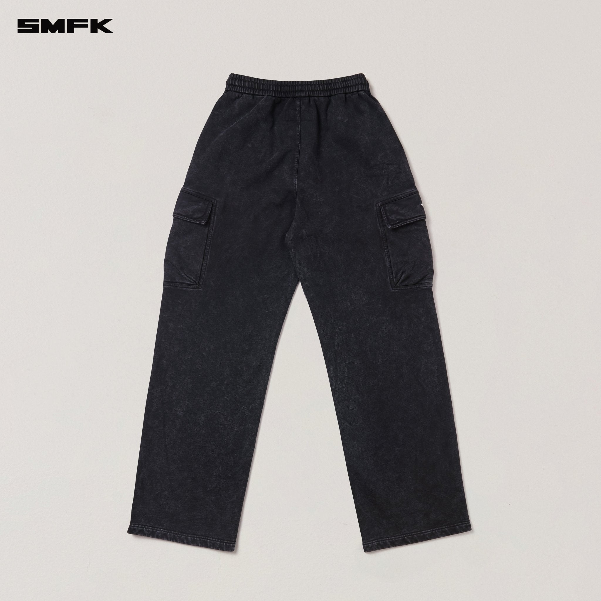 SMFK Vintage - Safari Loose Sports Pants In Wild Black | MADAX