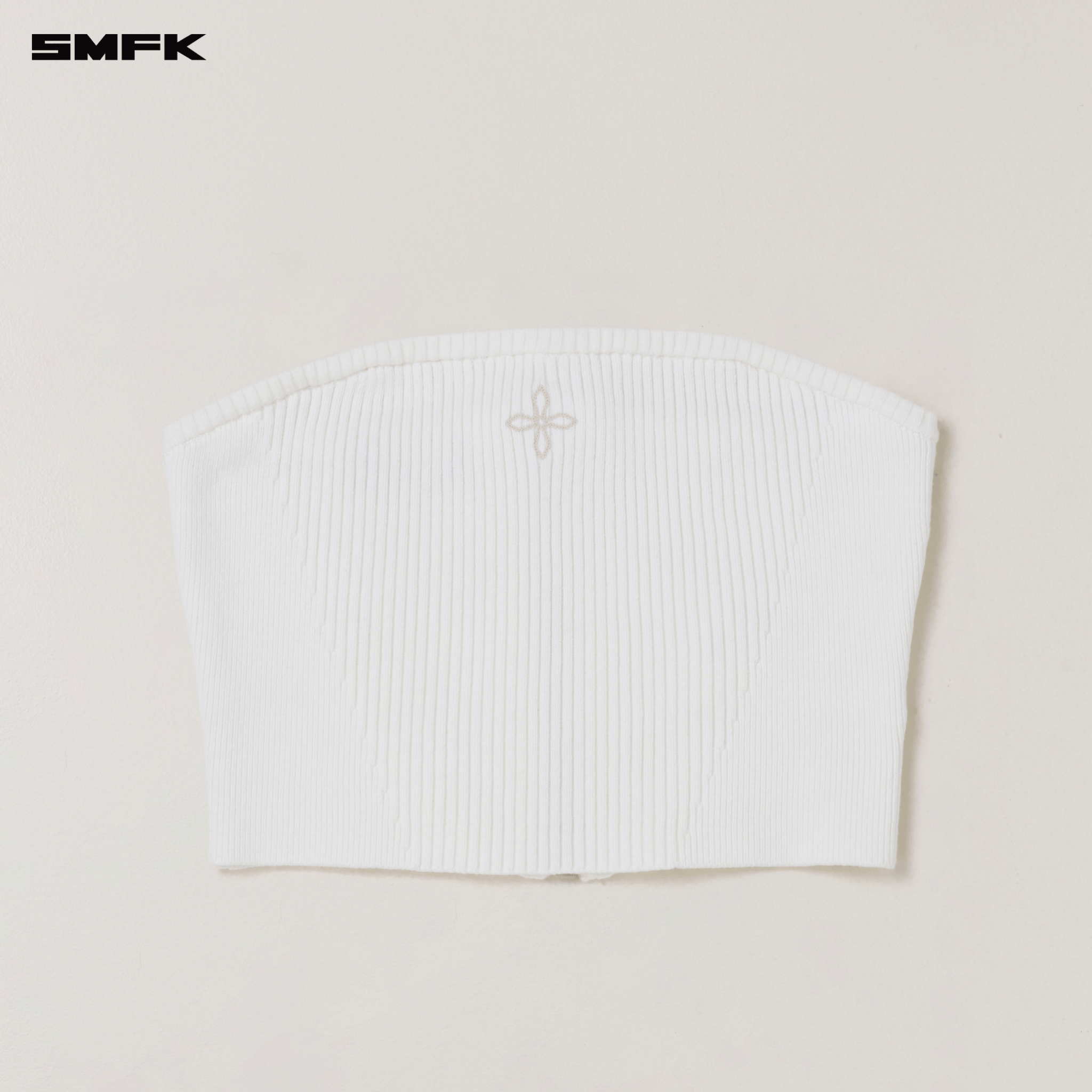SMFK VINTAGE - SAVAGE KNIT BUSTIER/STONE WASH VANISH WHITE | MADAX