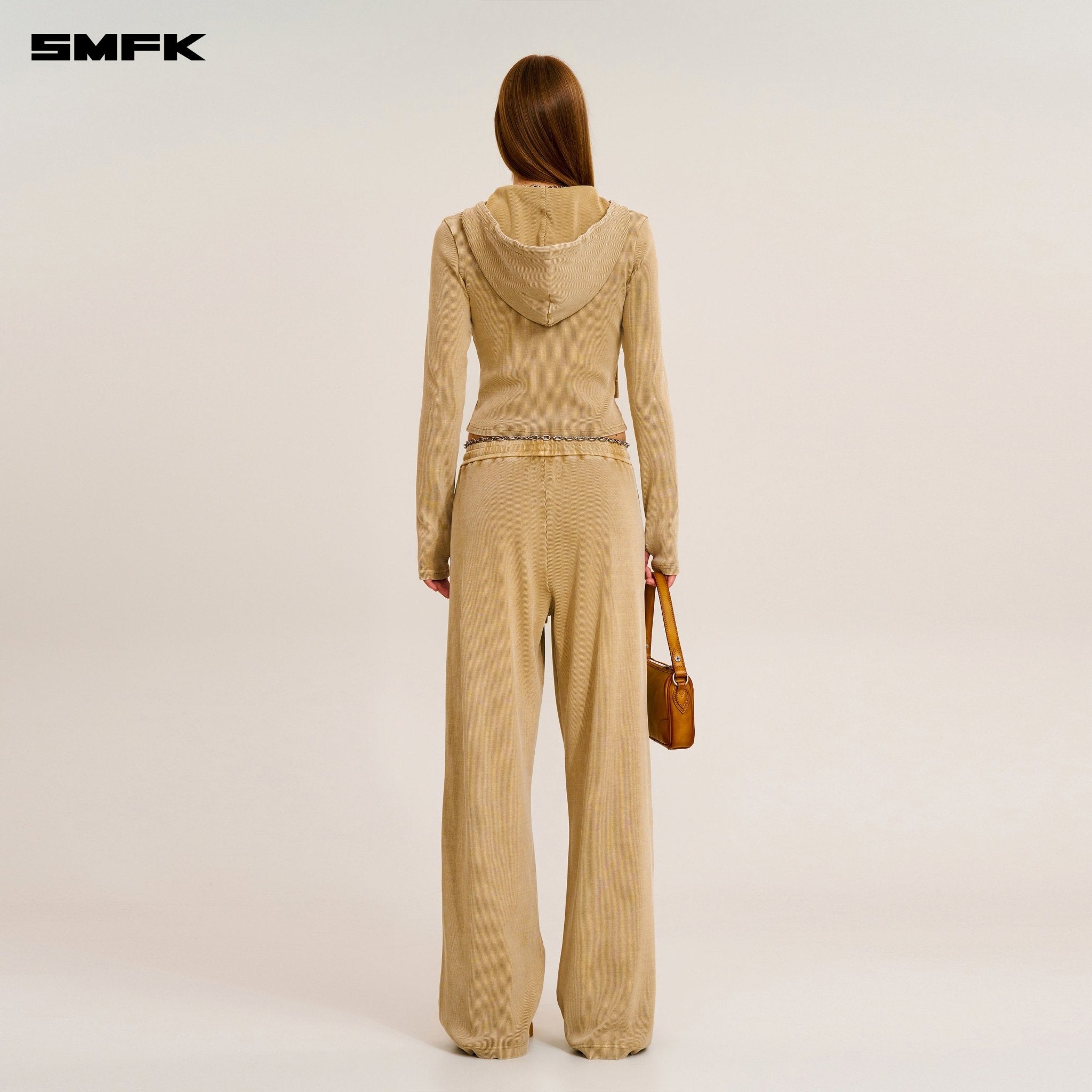 SMFK Vintage - Savage Straight Sports Pants/Fade Dye Fading Desert | MADAX