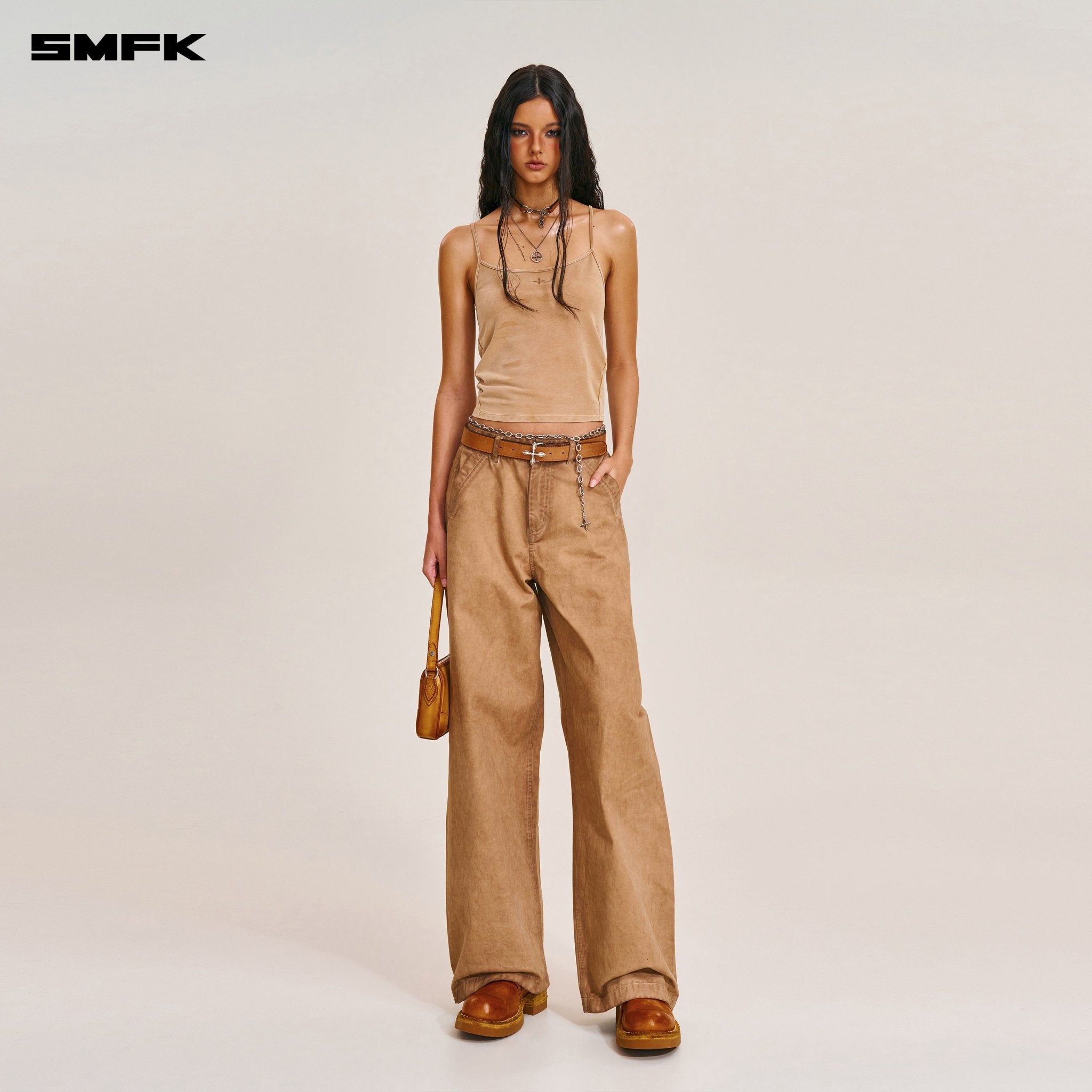 SMFK Vintage Storm Fade Camisole In Vanish Sand | MADAX